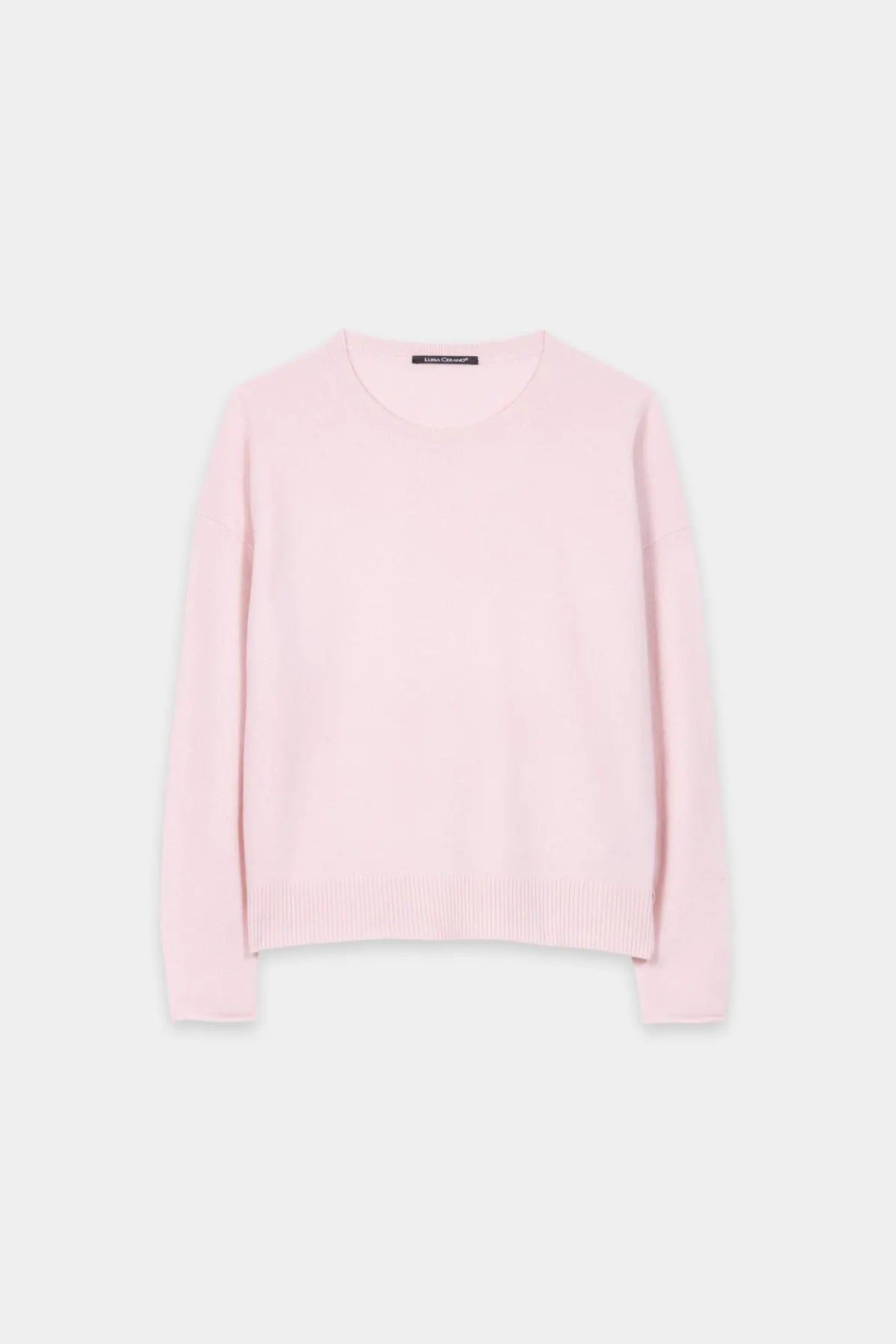 LUISA CERANO Pullover aus Kaschmir-Mix Rosa