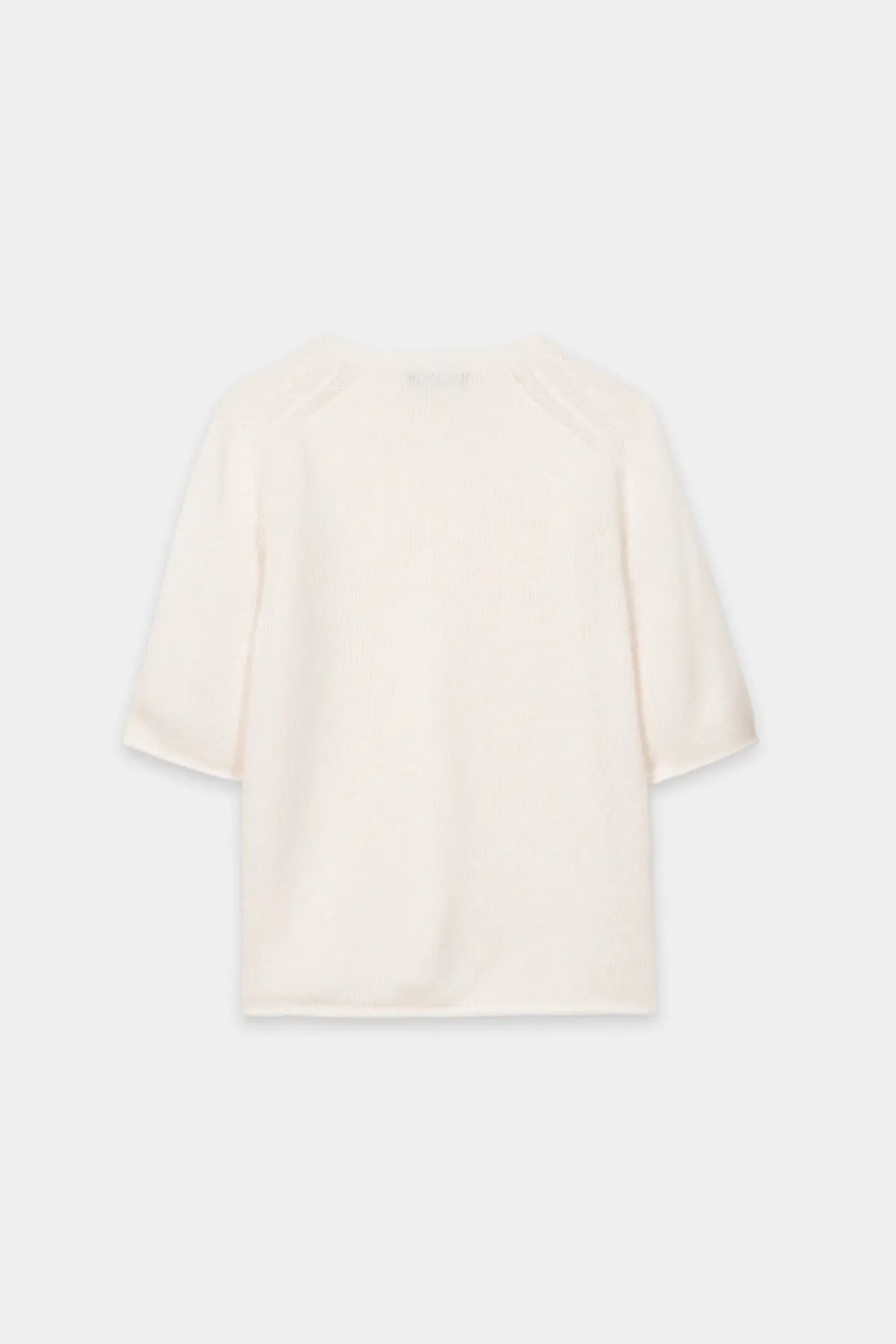 LUISA CERANO 138767/5871-0 Pullover aus Kaschmir-Mix cream