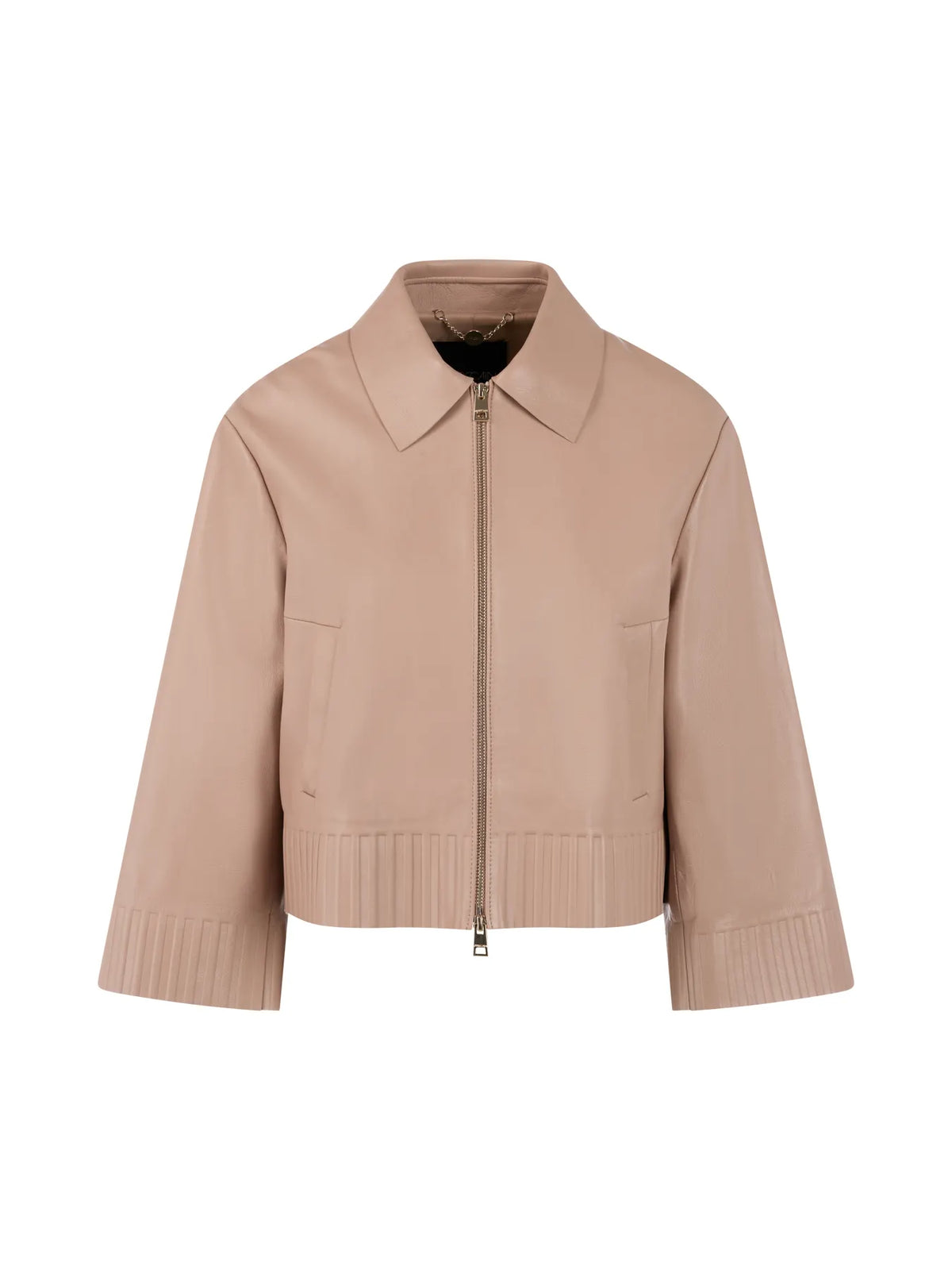 MARC CAIN
AC 12.04 L01 Lammnappa-Lederjacke warm taupe new