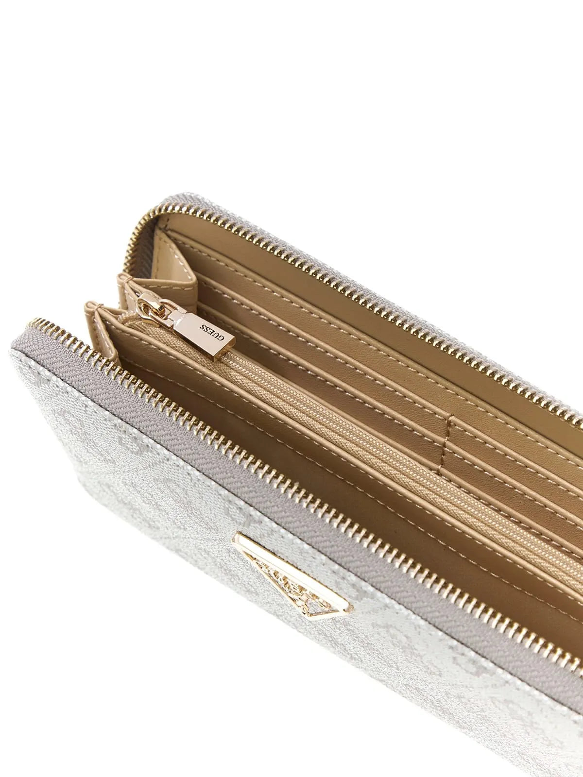 GUESS SWSG74 59146 DAMEN GELDBÖRSE DARK TAUPE LOGO