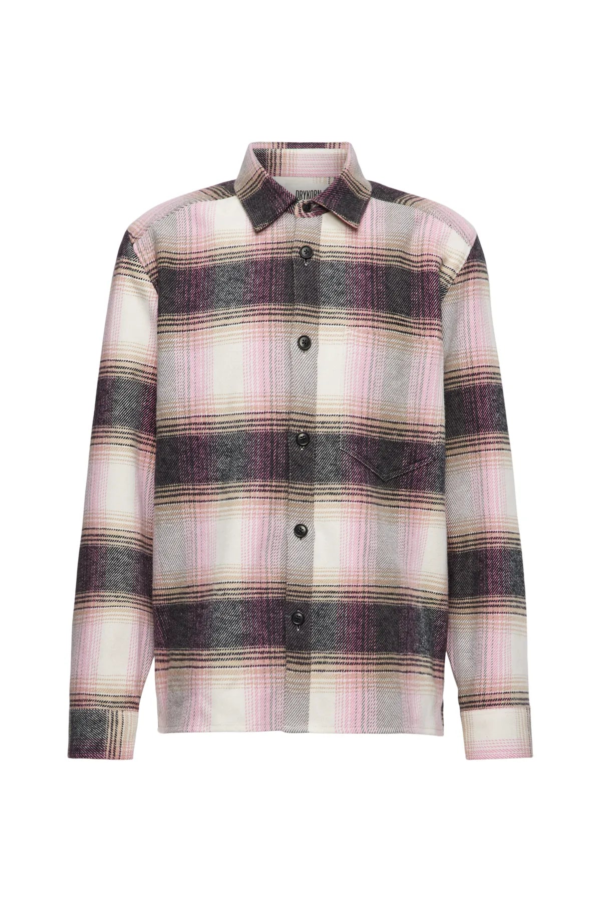 DRYKORN 146528 DIEGGO 10 KARO HEMD BRAUN 1205