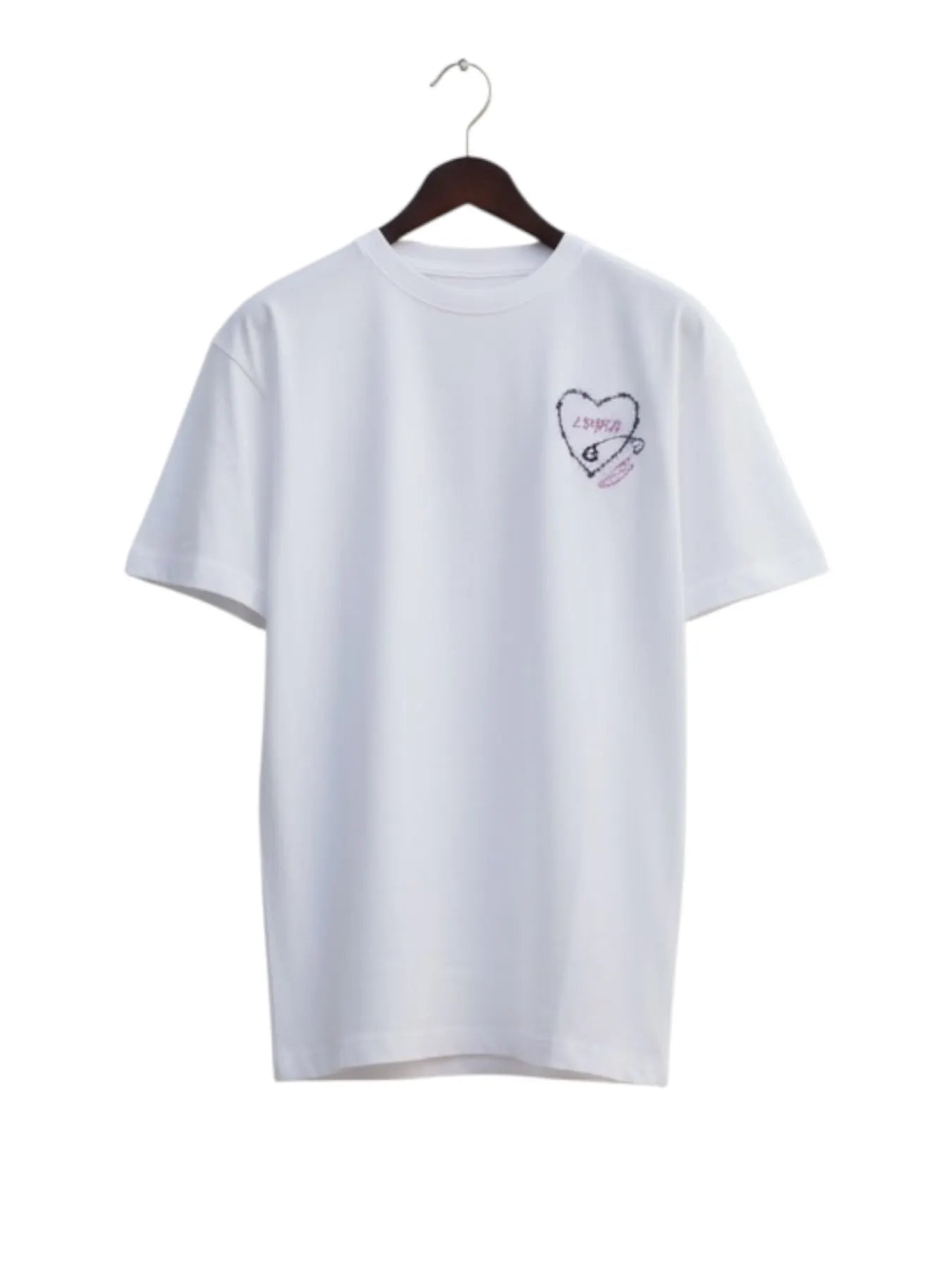 NICE.PEACE NP-742-S2602 DAMEN T-SHIRT WHITE.