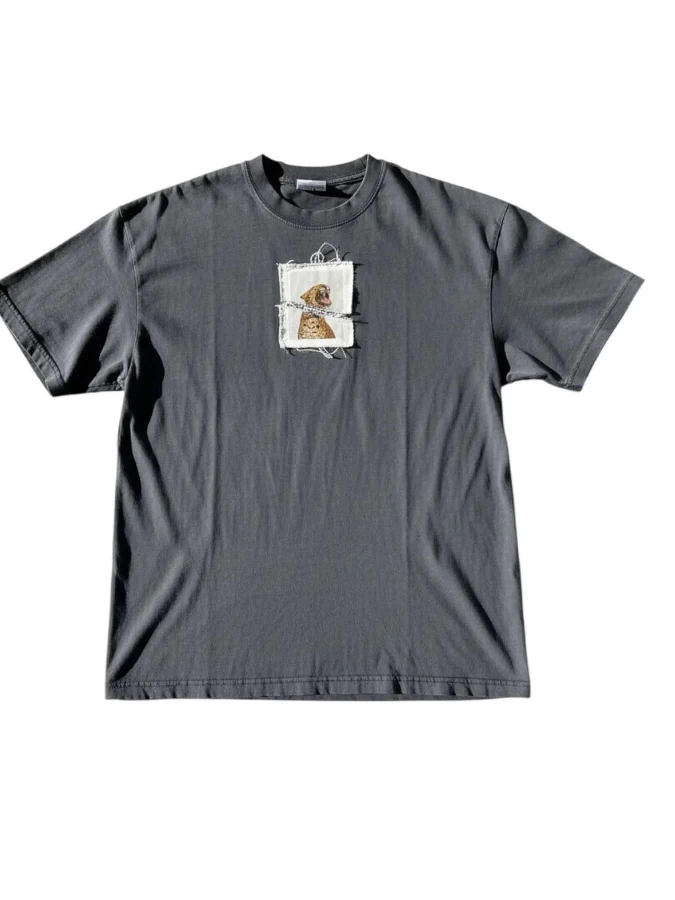 NICE.PEACE NP-454-XS-9001 HERREN T-SHIRT ANTHRAZIT.