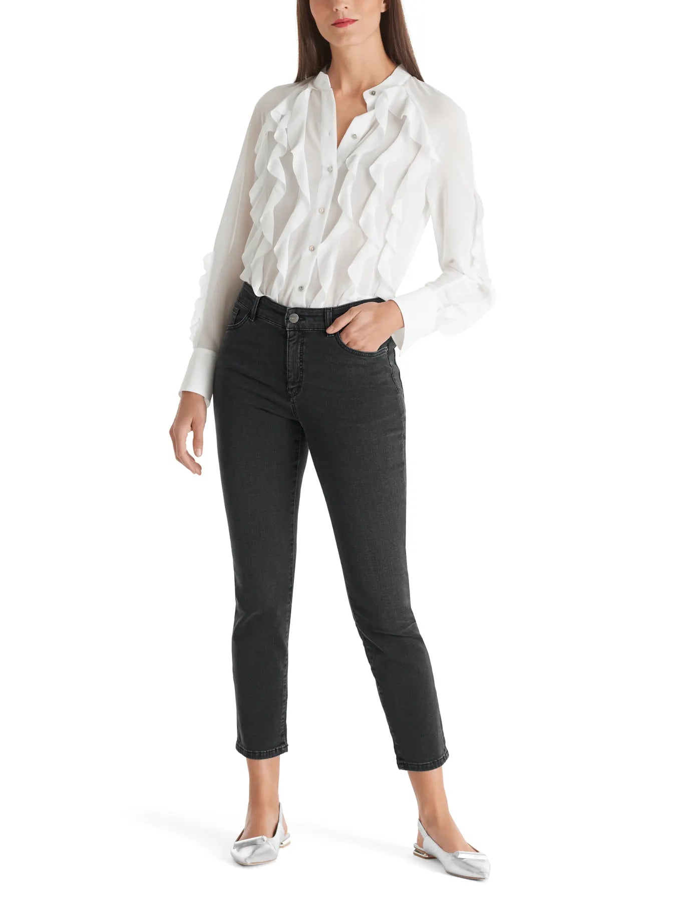 MARC CAIN Rethink Together JEANS SILEA GRAU