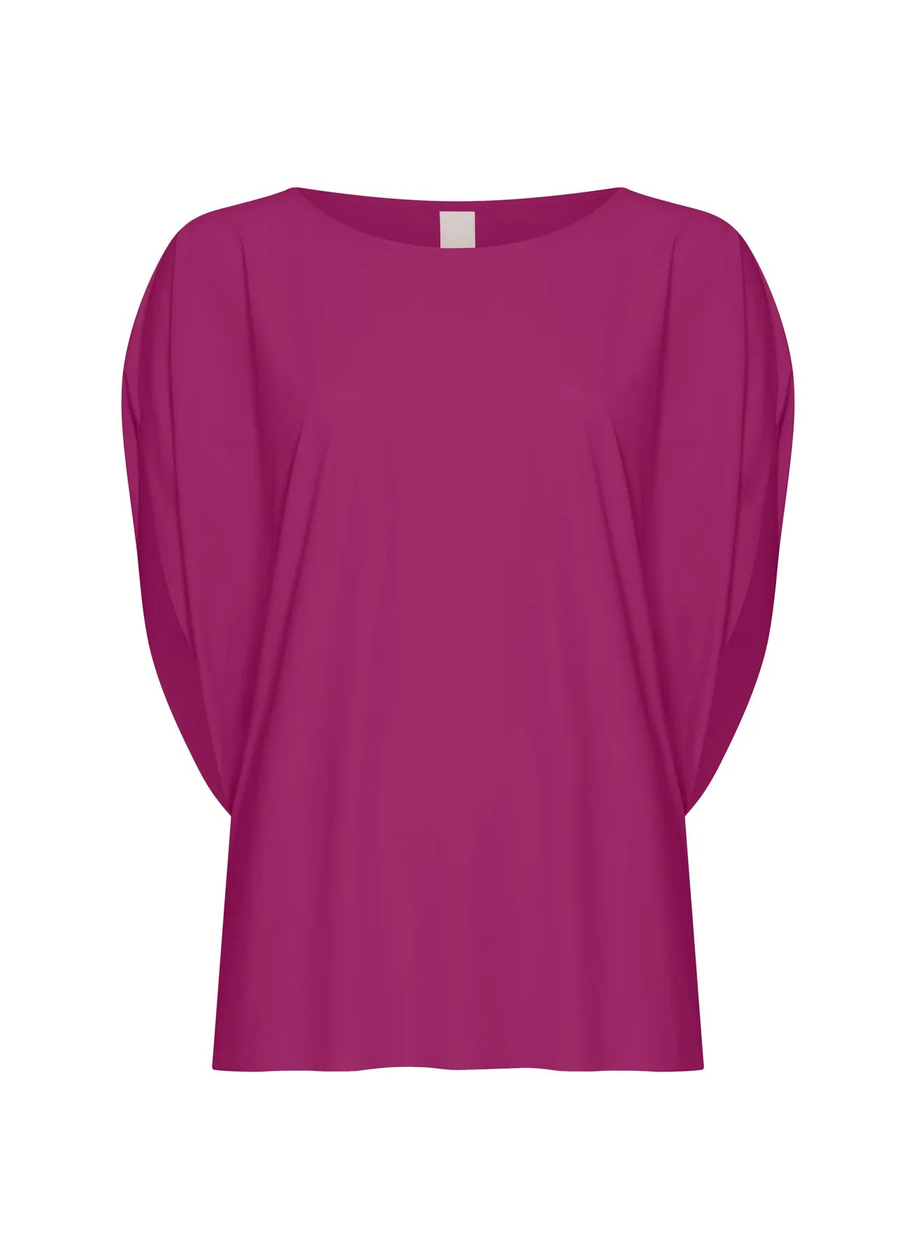 JAPAN TKY PALY BLUSE KNITTERFREI STRETCH LILA CYCLAM