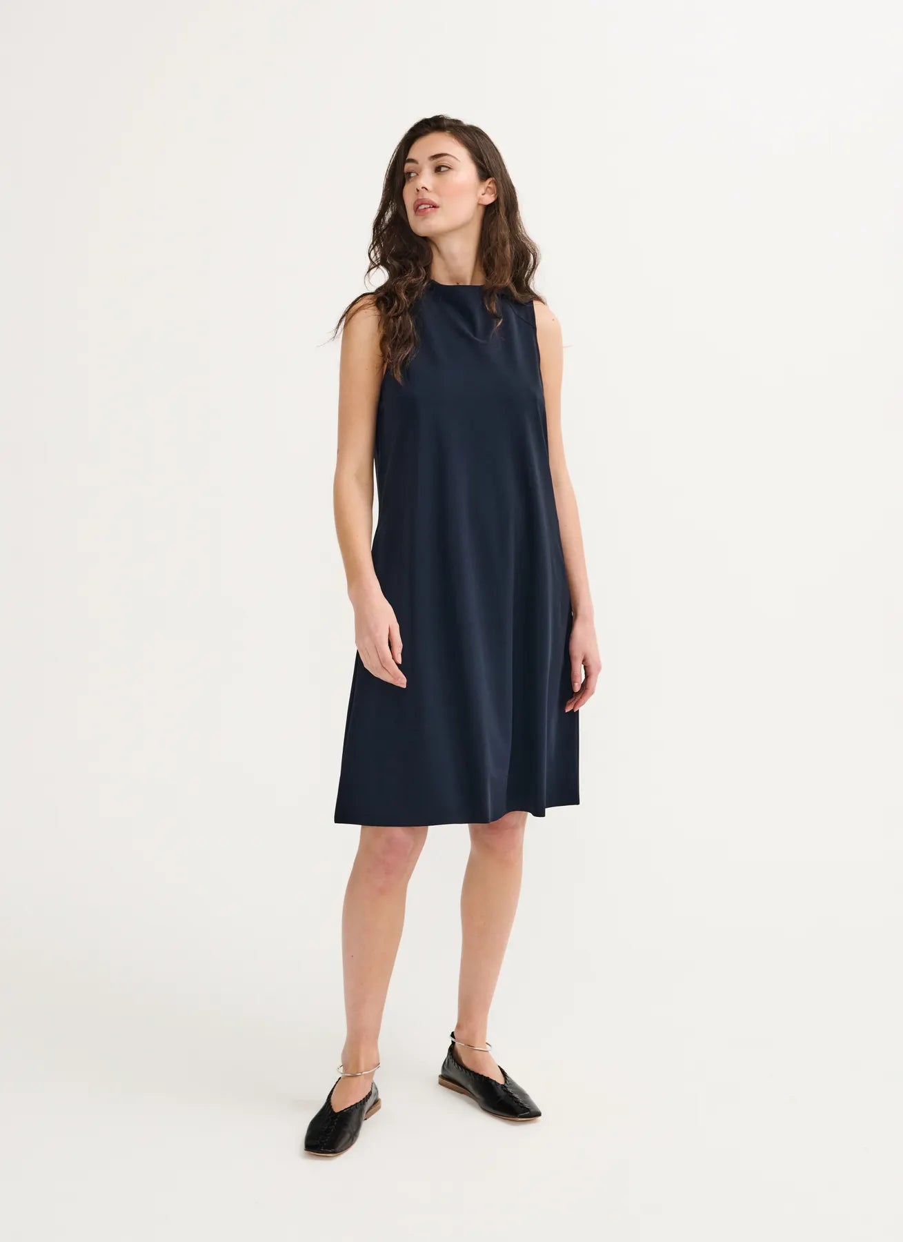 JAPAN TKY AMYA Damen Kleid mit hohem Stretchkomfort 990 DEEP BLACK