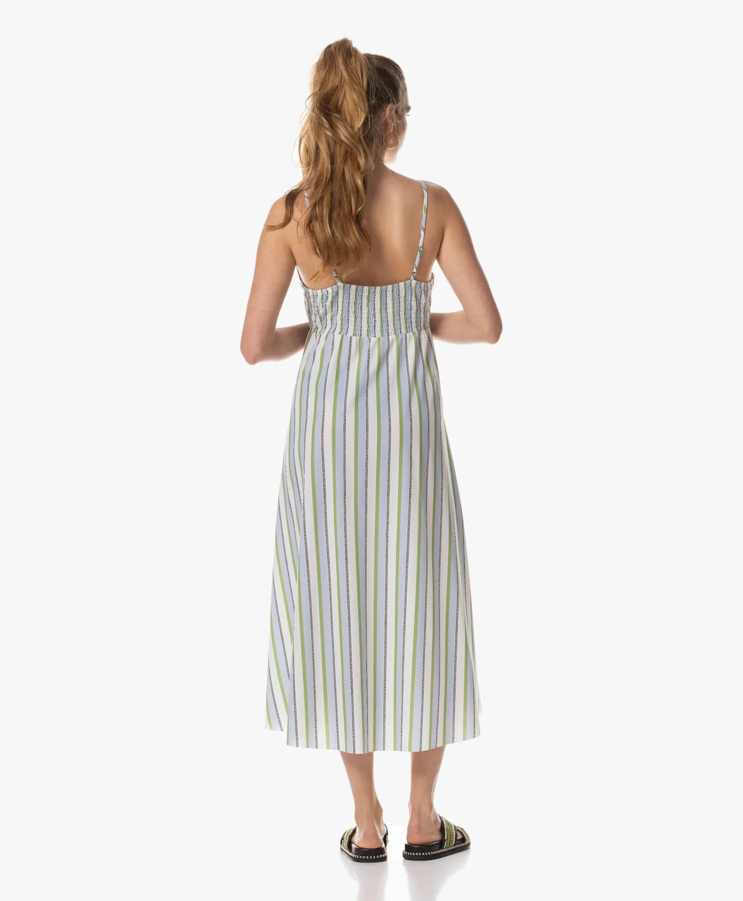JAPAN TKY LARKIE DESSIN STRETCH KLEID BOLD STRIPE