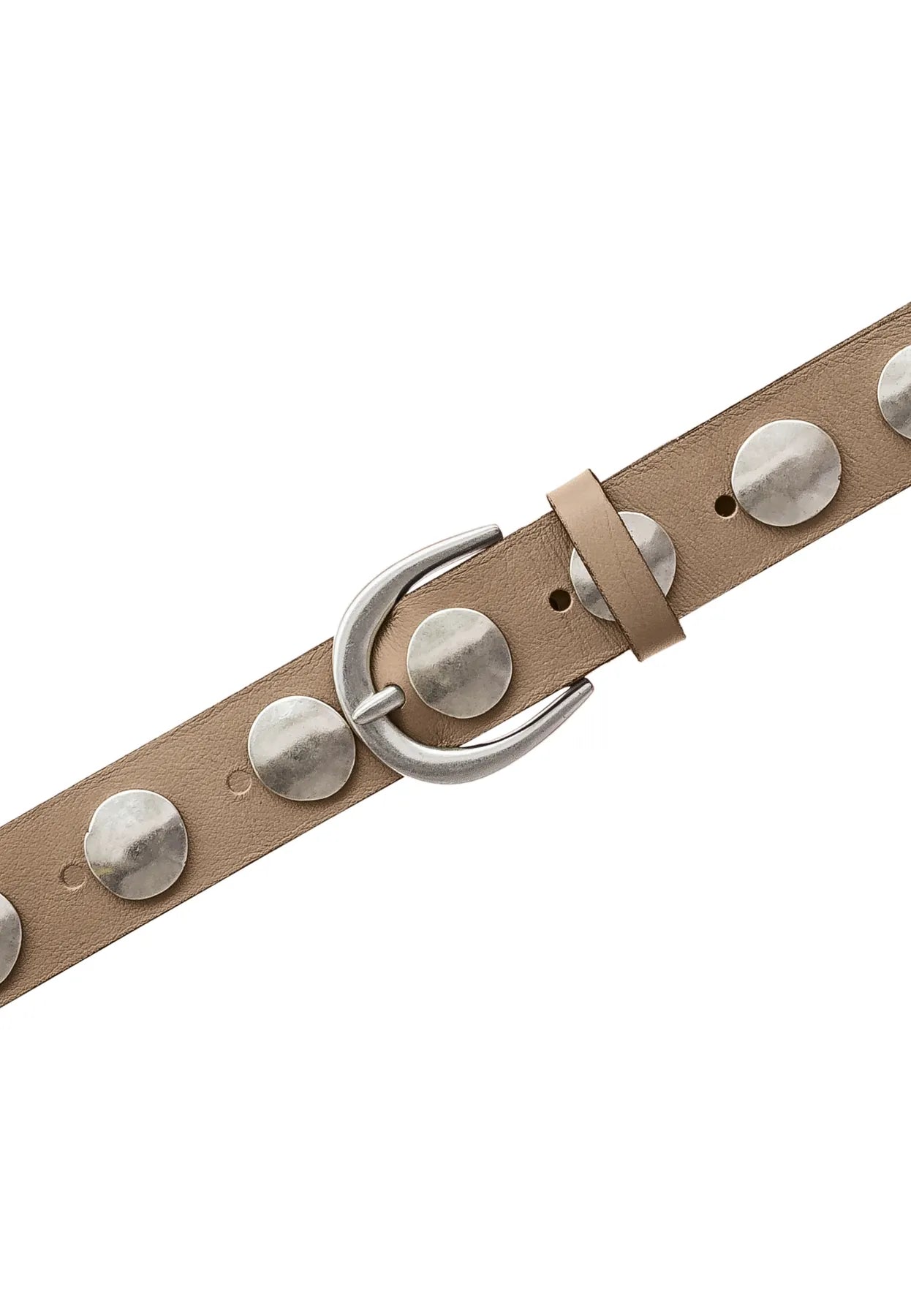 B.BELT
BB1091L96 Luna Silver - 35 mm Ledergürtel