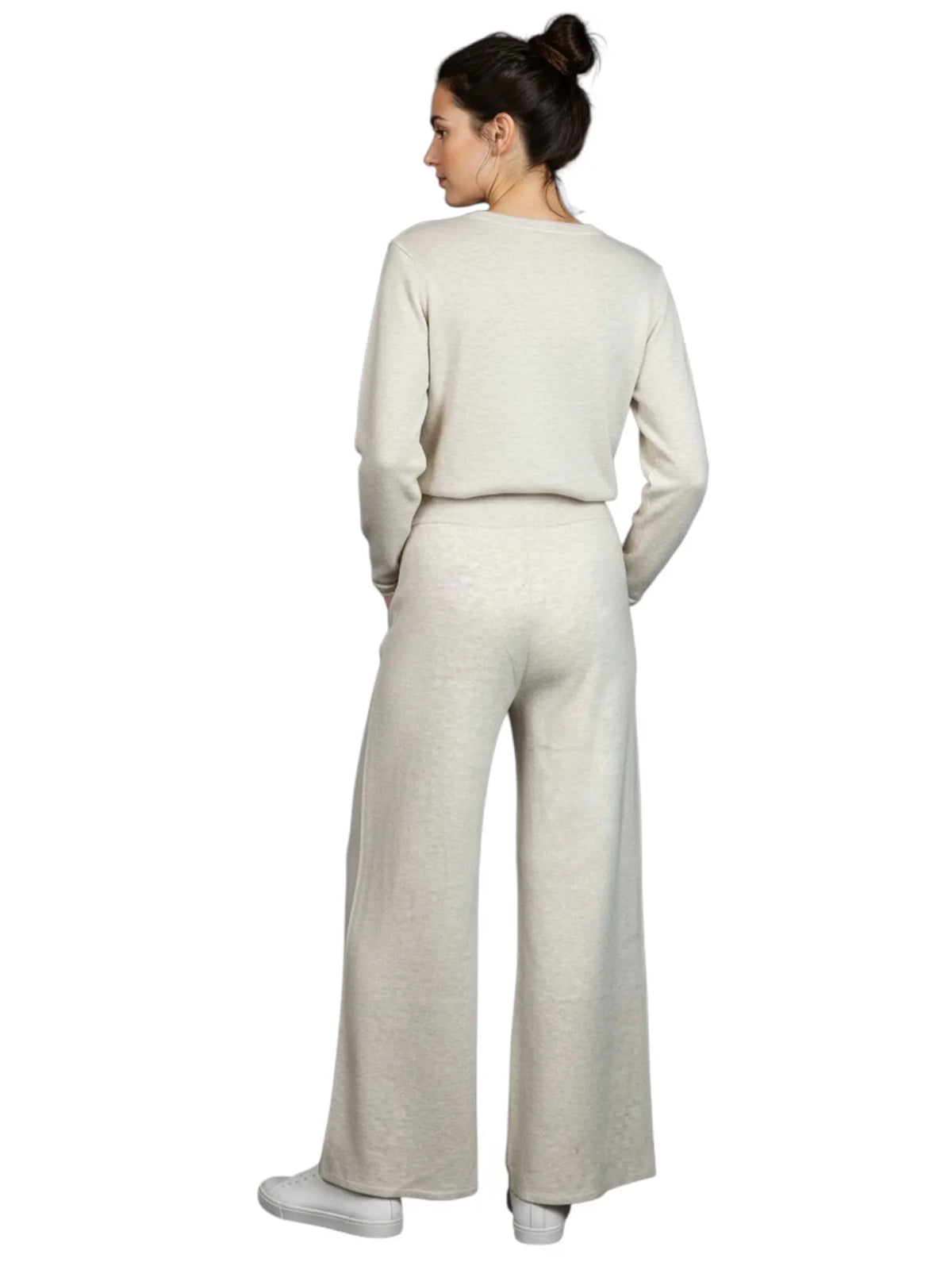 REPEAT 401181 SWEATPANTS HOSE IVORY 1386