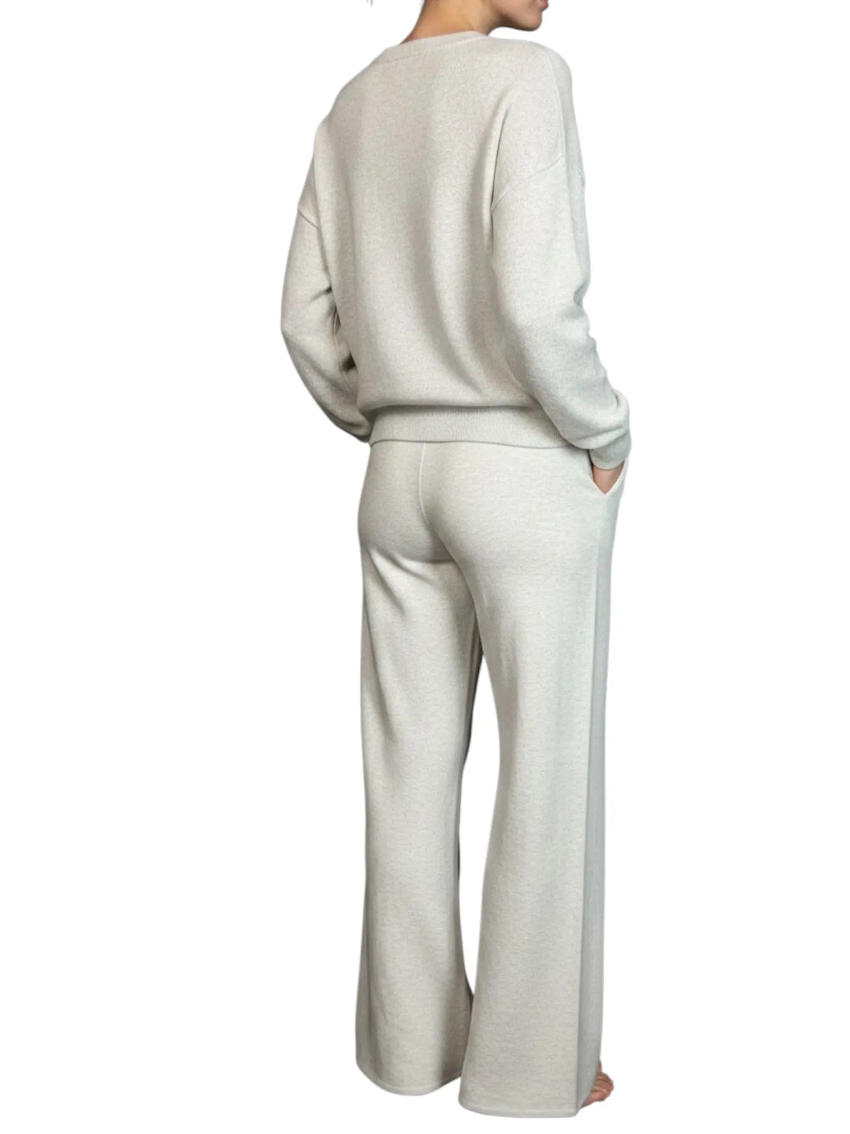 REPEAT 401181 SWEATPANTS HOSE IVORY 1386