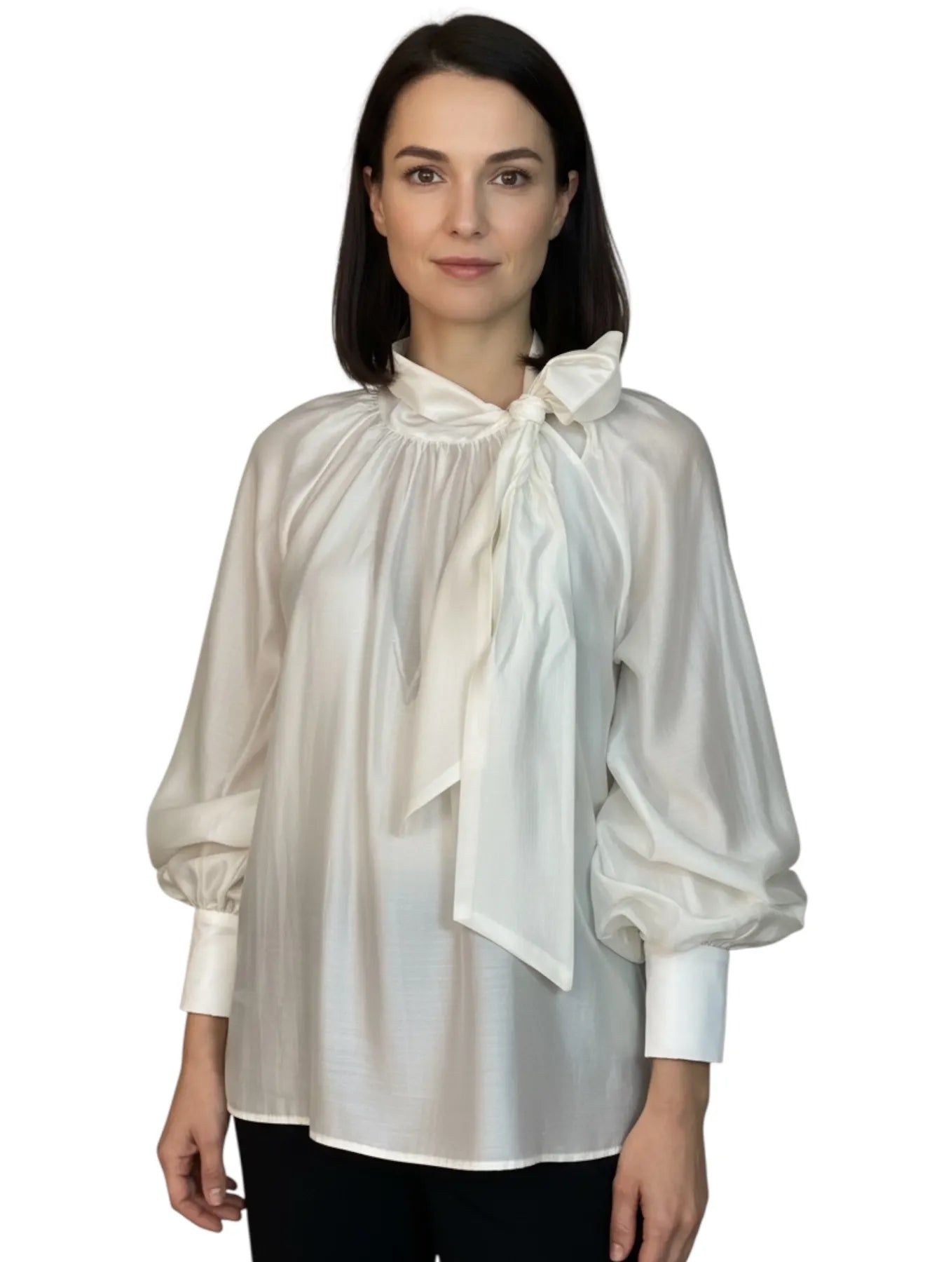 VICOLO TAB0210 BLUSE BIANCO