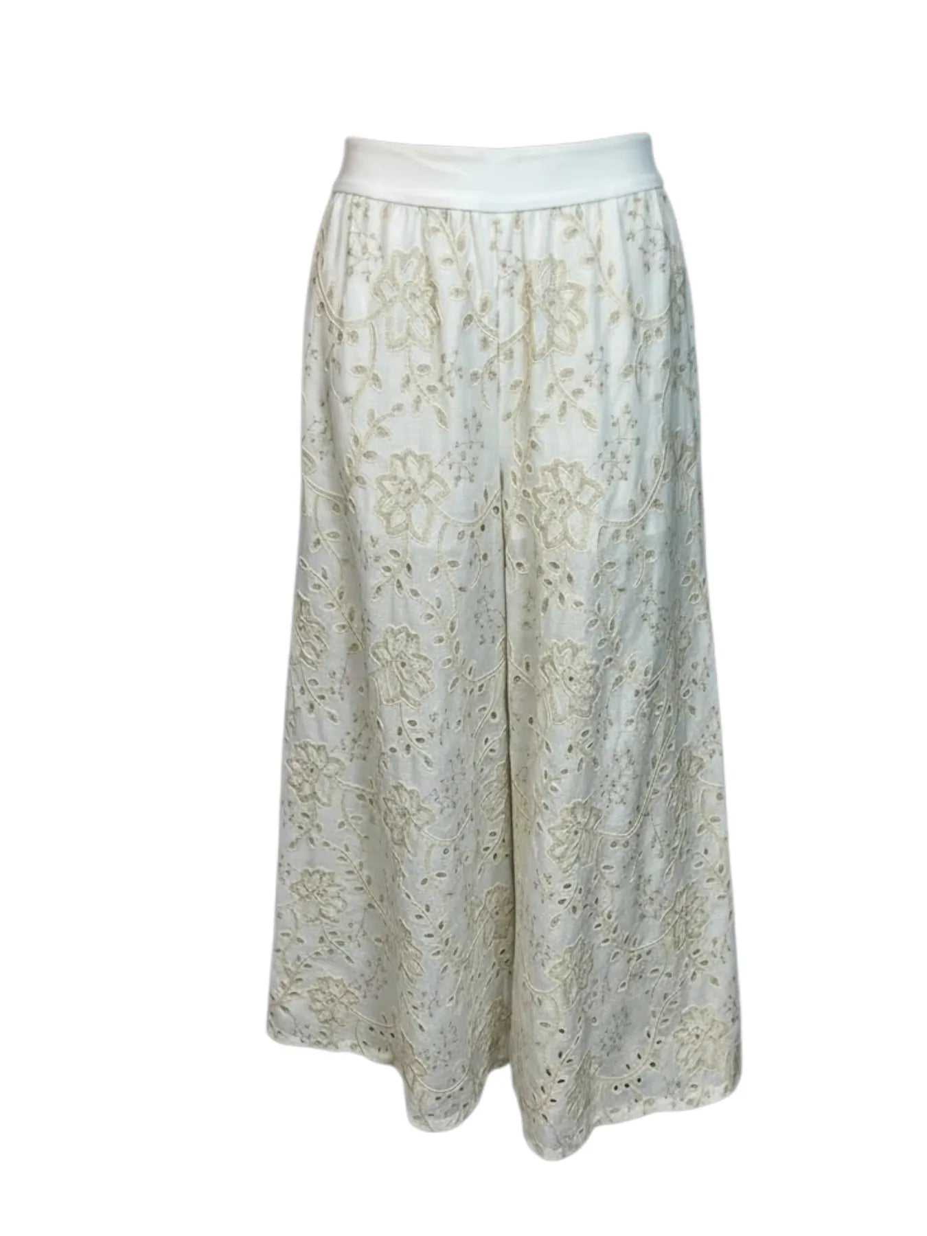 VICOLO TAB0518 HOSE MIT LOCHSPITZE BEIGE