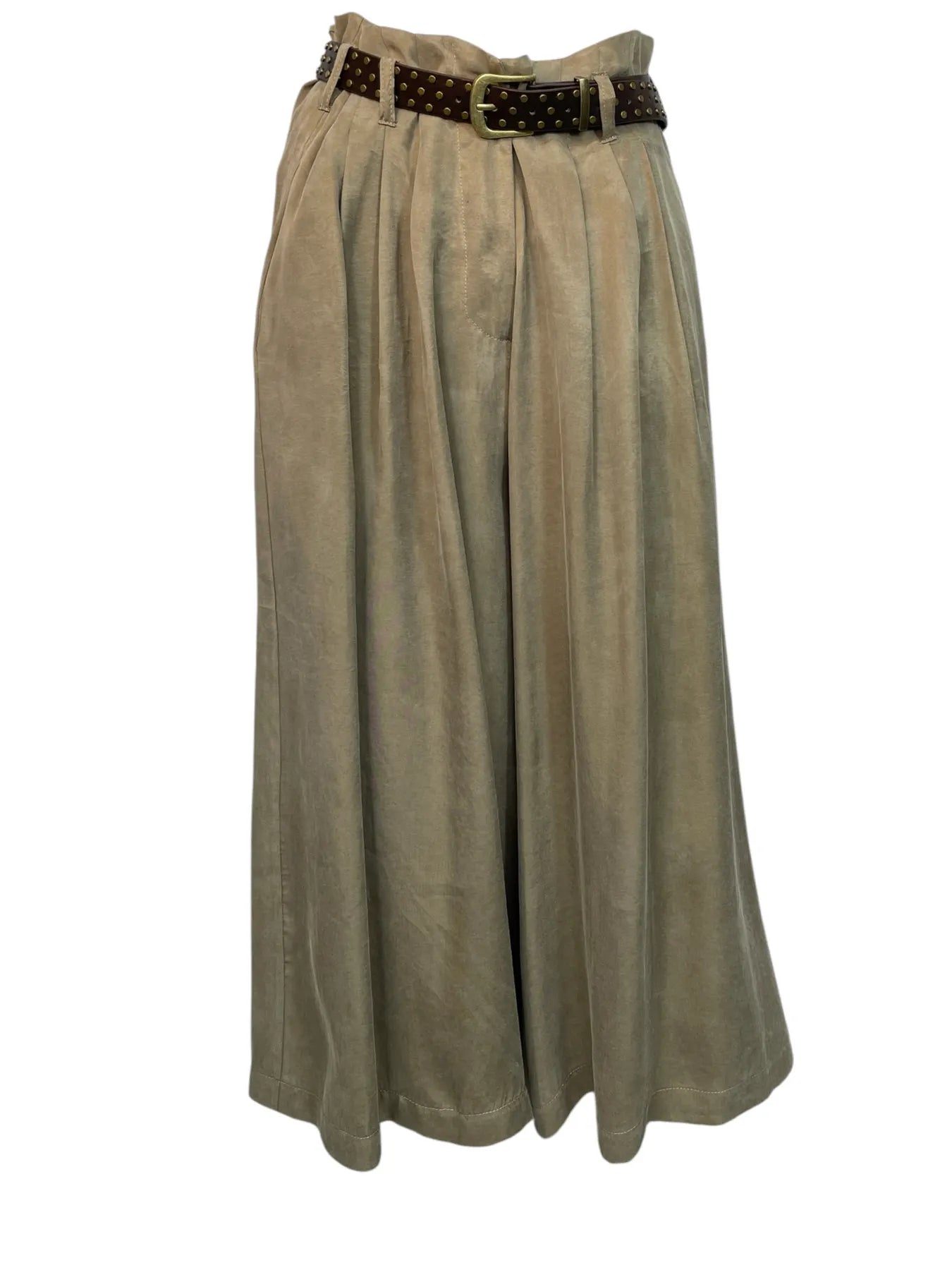 VICOLO TAB0138 DAMEN HOSE CULOTTE HOSENROCK KHAKI.