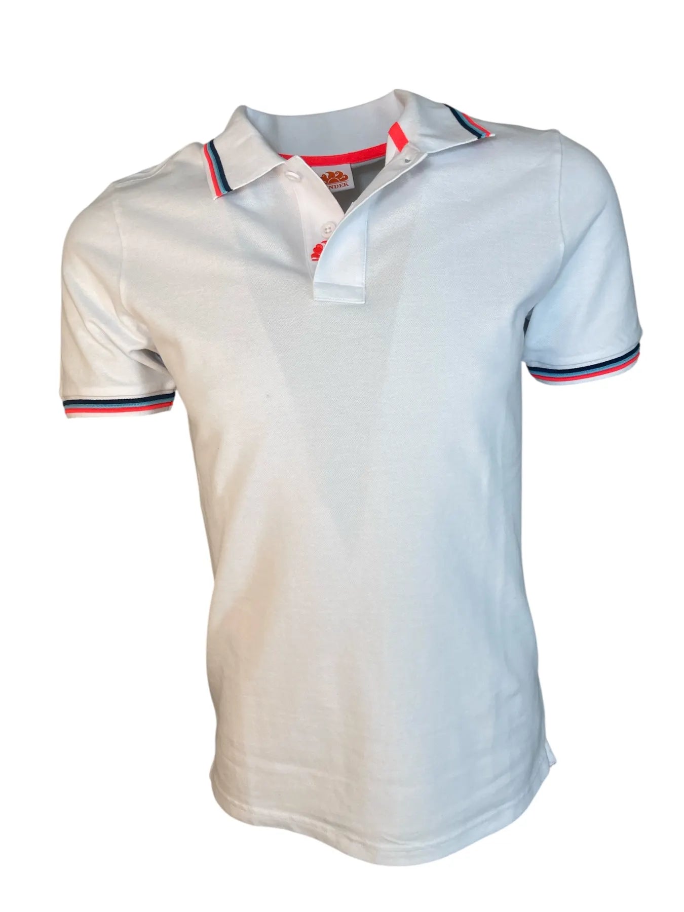 SUNDEK M779PLJ6500 HERREN POLO SHIRT WHITE 34
