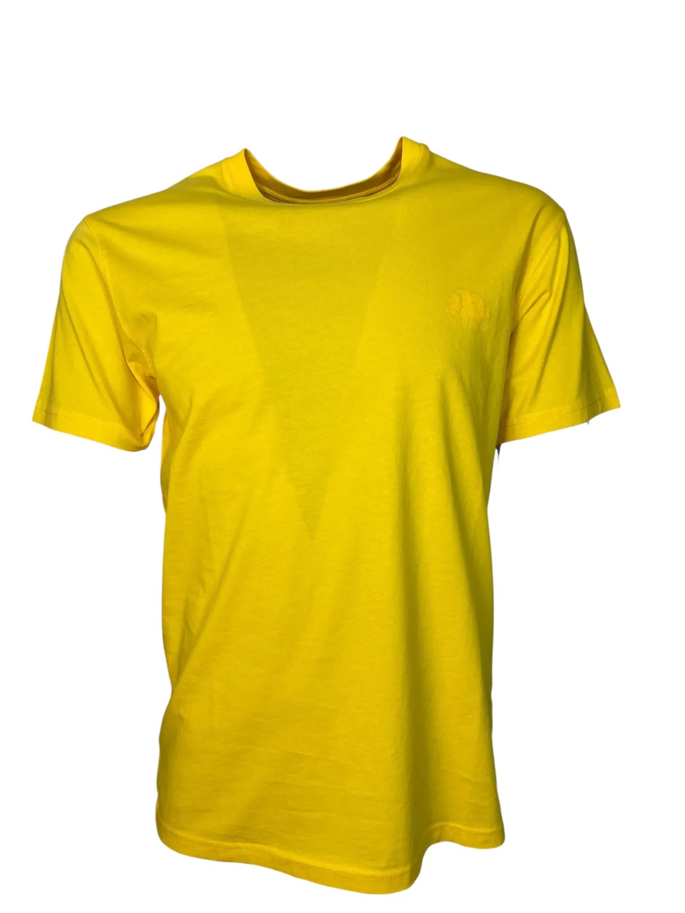 SUNDEK M129TEJ78OT HERREN T-SHIRT SUMMER YELLOW