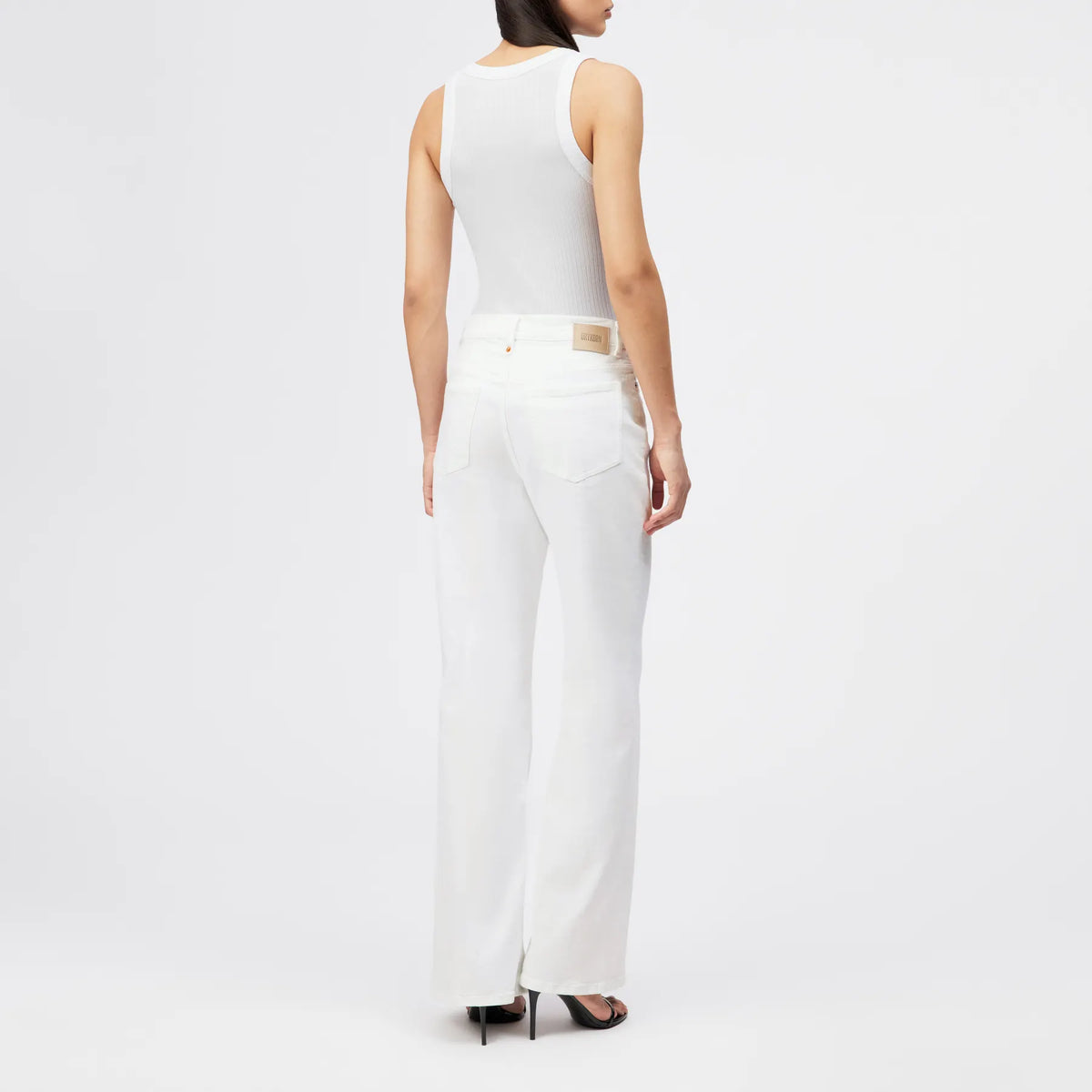 DRYKORN 520026 TAVIRA_2 888 RIPP TOP TANKTOP WEISS
