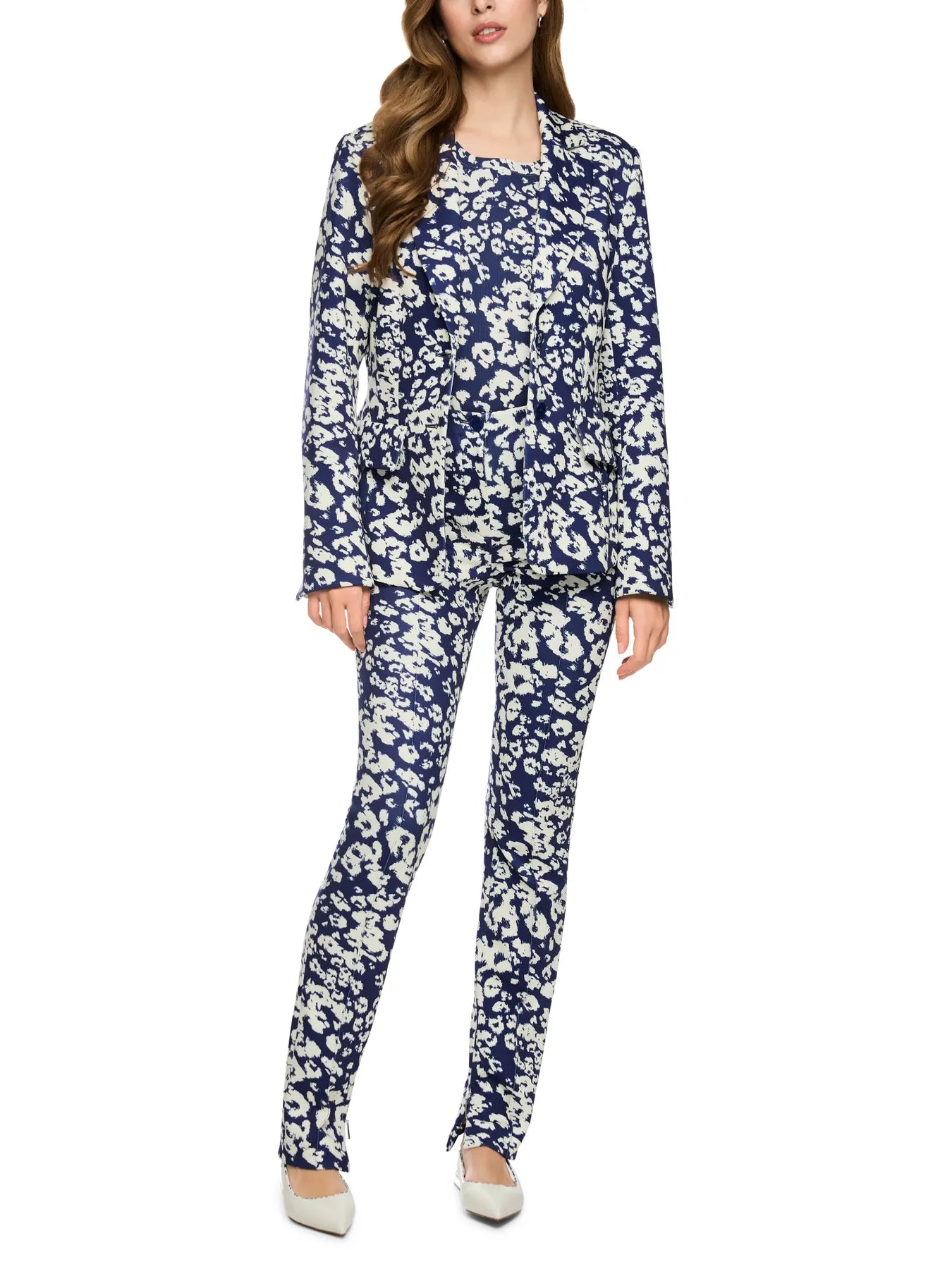 MARC CAIN
BC 81.35 J41 Stoffhose SYDNEY mit Print midnight sail