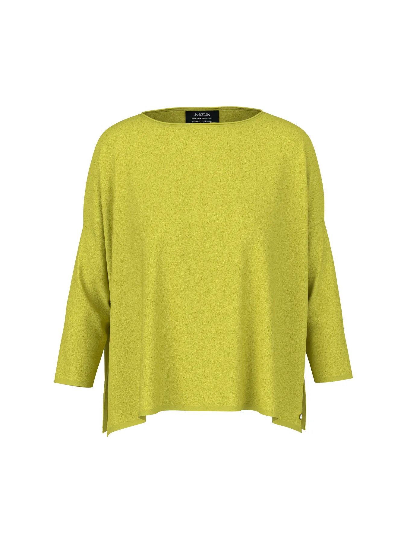 MARC CAIN BC 41.16 M13 Pullover Knitted in Germany apple green new