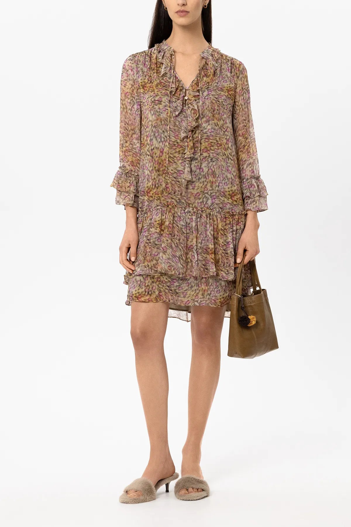 LUISA CERANO 748704/3872-0 Kleid Animal Print