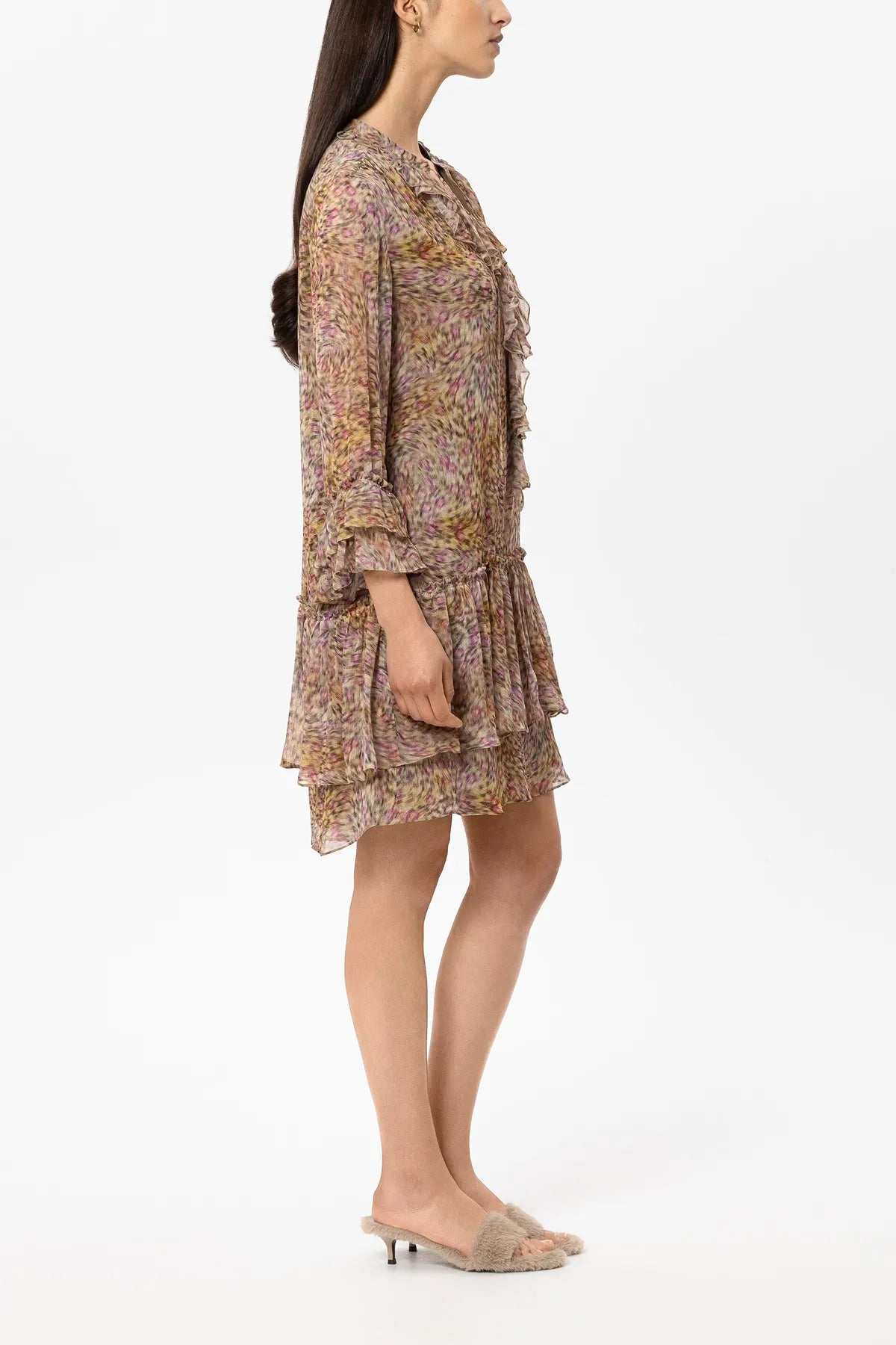 LUISA CERANO 748704/3872-0 Kleid Animal Print