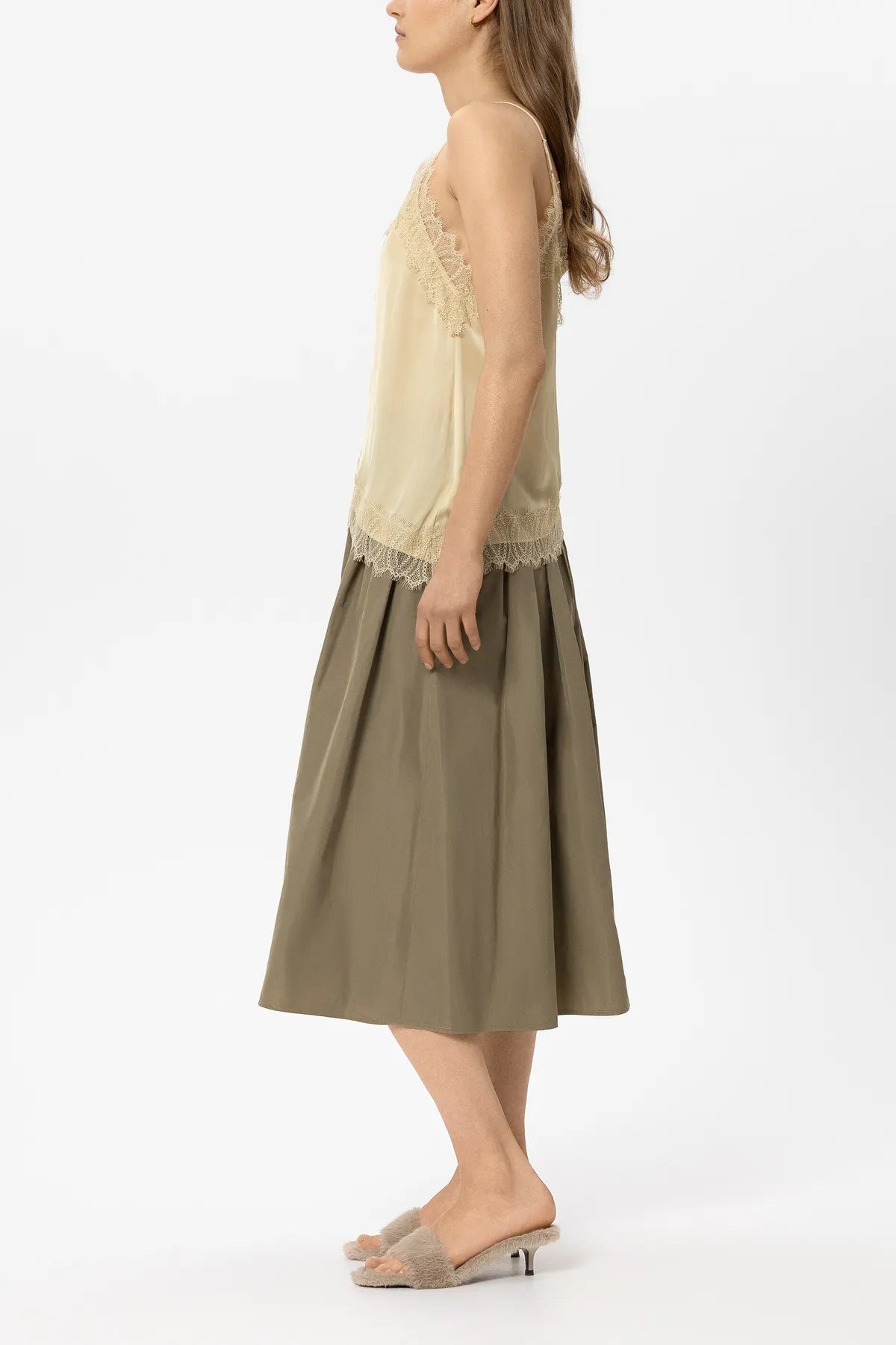 LUISA CERANO
248726/2387-0 Spaghetti Top butter yellow