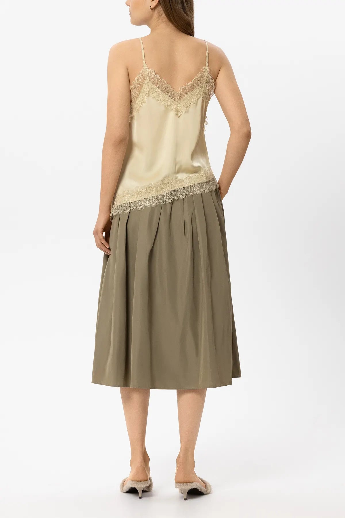 LUISA CERANO
248726/2387-0 Spaghetti Top butter yellow
