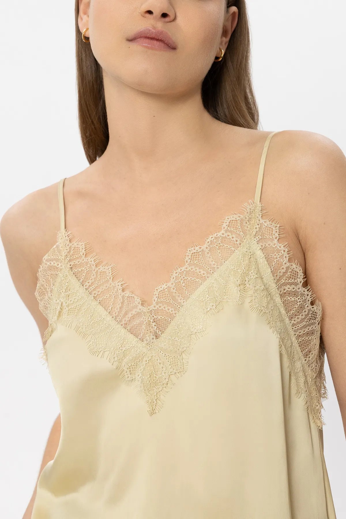LUISA CERANO
248726/2387-0 Spaghetti Top butter yellow