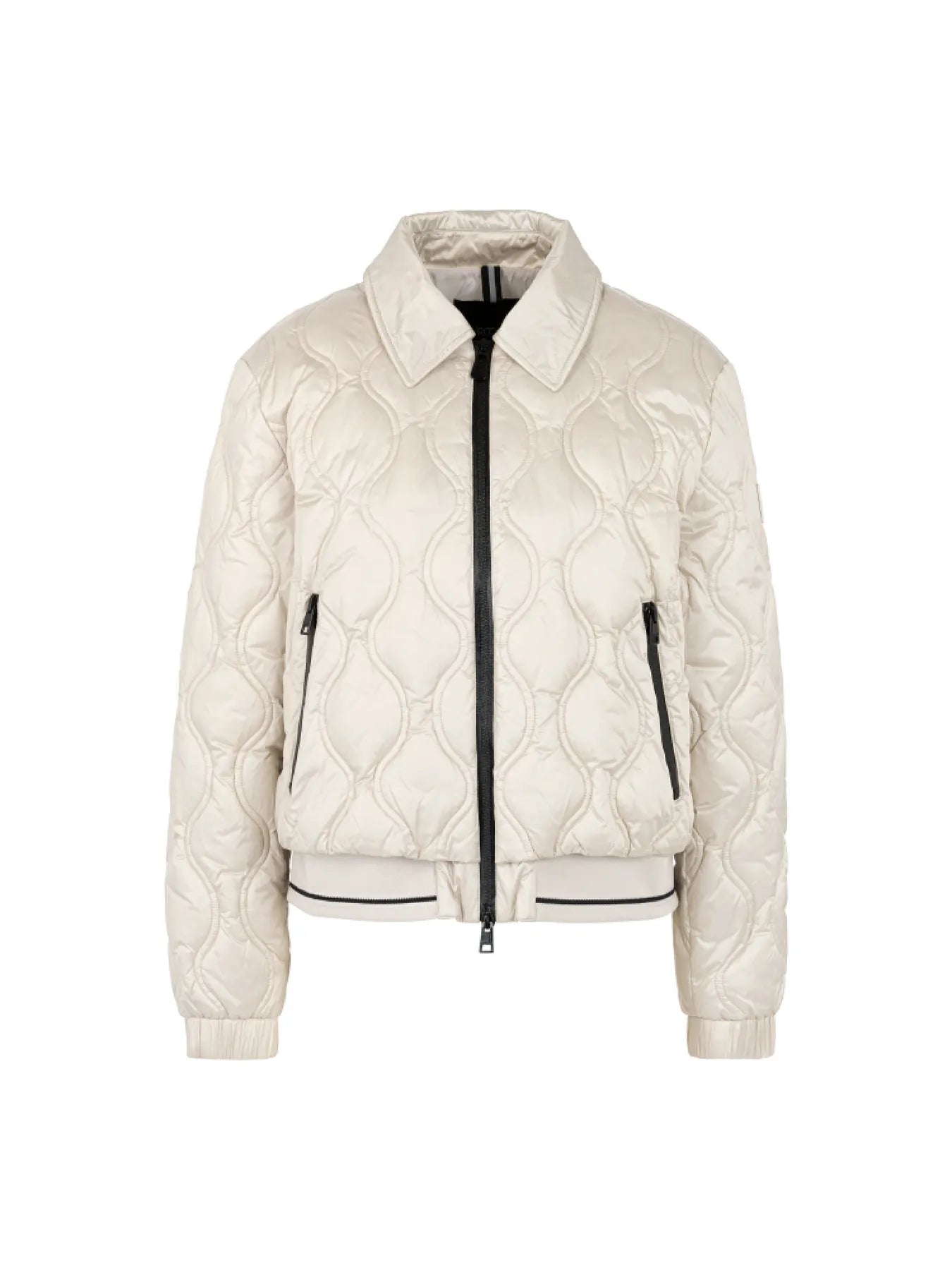 MARC CAIN
BS 12.01 W67 Steppjacke mit Kontrastdetails smoke