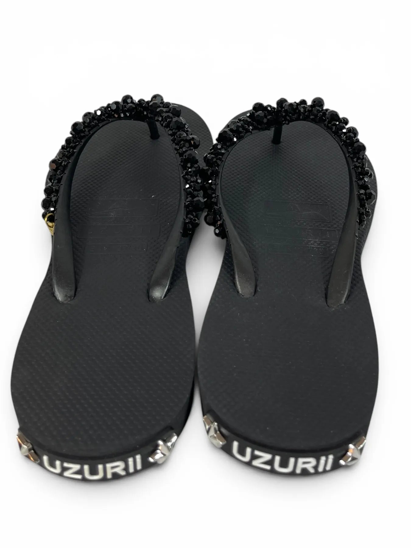 UZURII LIZZY Damen Luxury Zehentrenner Ziersteine