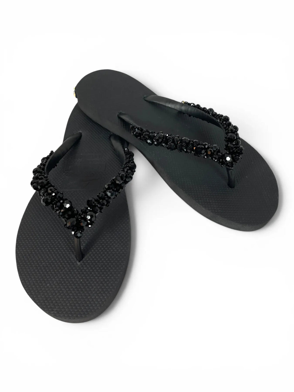 UZURII LIZZY Damen Luxury Zehentrenner Ziersteine