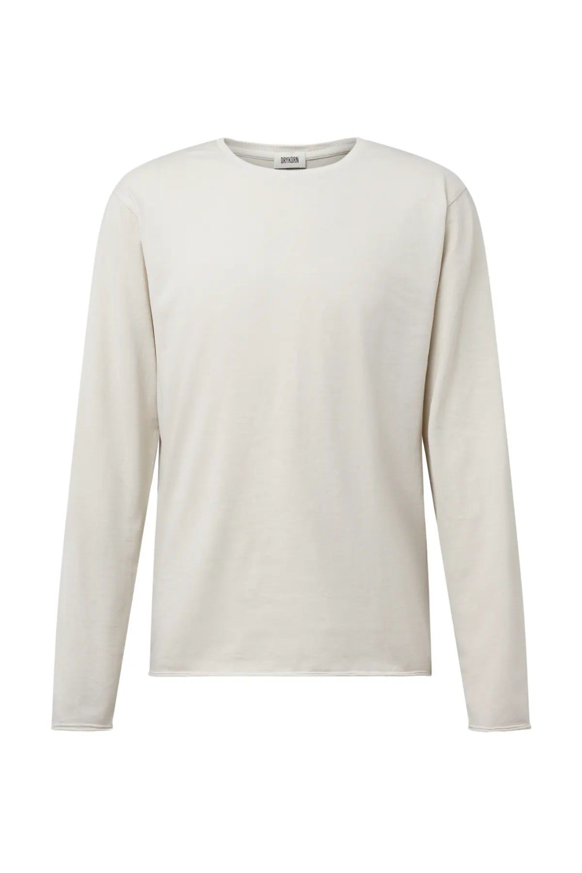 DRYKORN 520005 KENDRICK_LS 10 HERREN T-SHIRT ECRU 1911