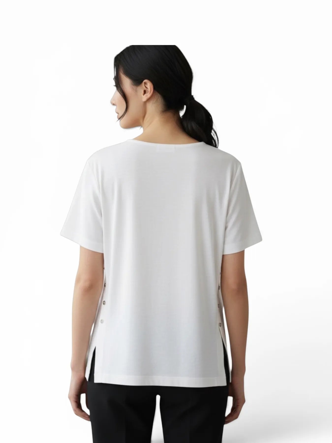 DIESEL 00SPER0QANW T-FLEURIS-A TOP WHITE