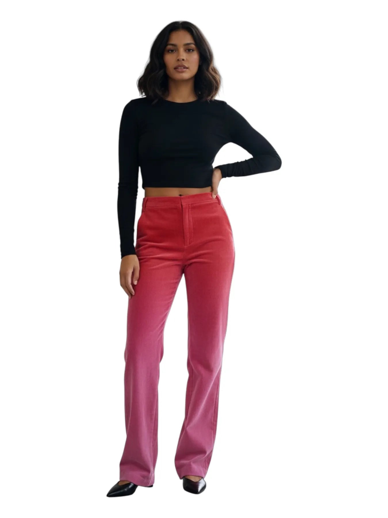PATRIZIA PEPE - 2P1542 A184 PINK M471 CORD HOSE DYNAMIC FUXIA