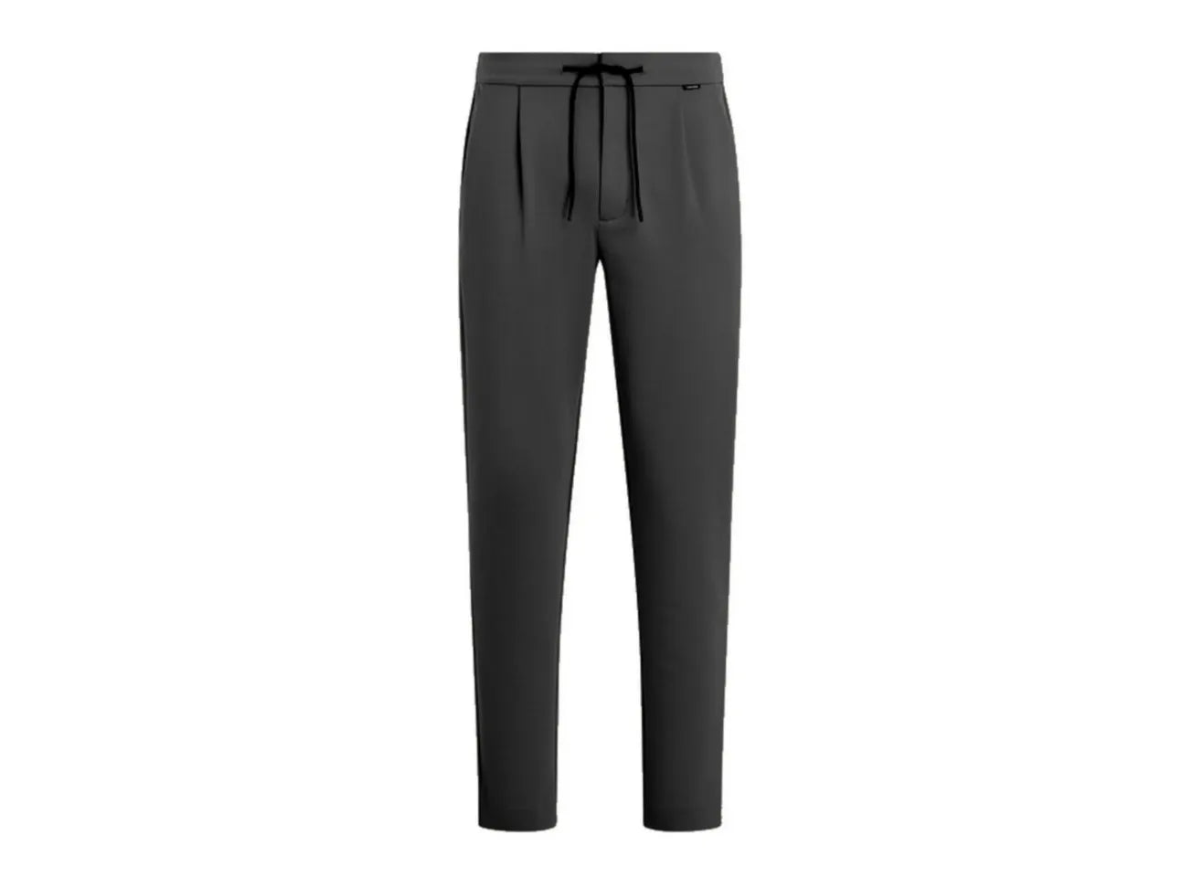 CALVIN KLEIN K10K113648 COMFORT KNIT TAPERED PLEAT HERREN HOSE BLACK