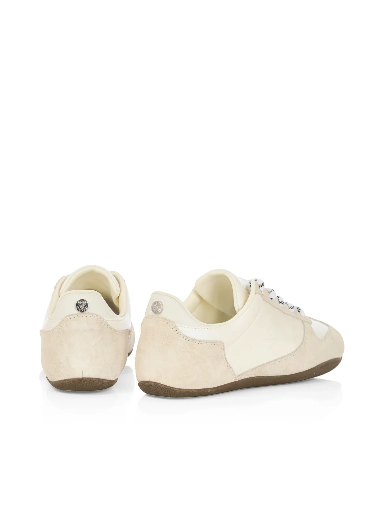 MARC CAIN
BS SH.07 J65 Nylon-Sneaker mit Velourslederbesätzen smoke