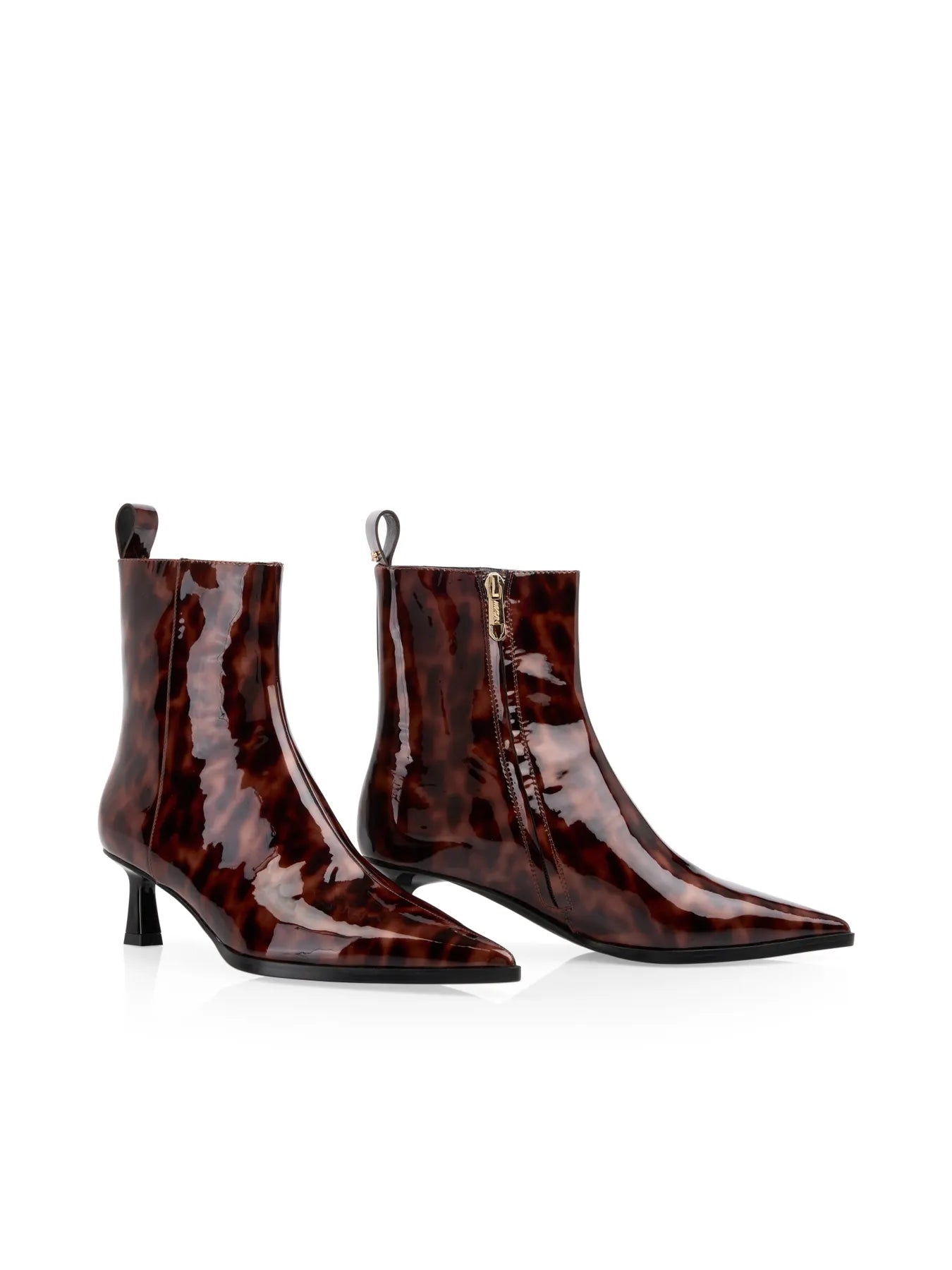 MARC CAIN
BC SB.01 L11 Lackleder-Bootie Leo-Print soft cappuccino