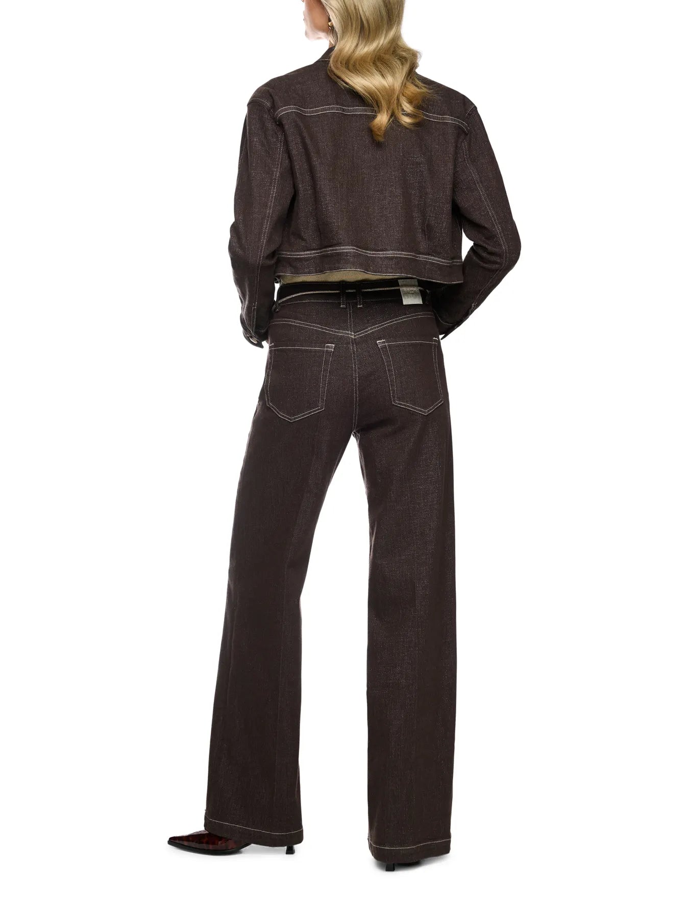MARC CAIN
BC 82.25 D09 Jeans WARRI mit Kontrastdetails seal brown