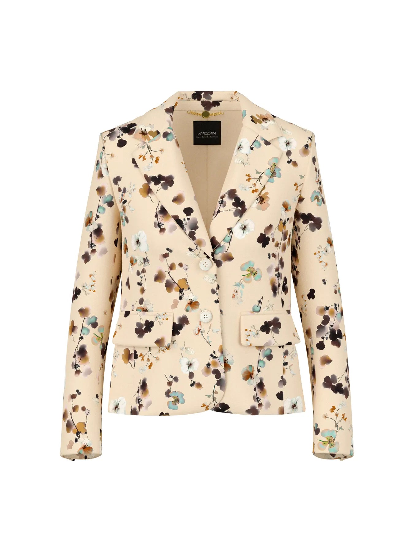 MARC CAIN
BC 34.14 W51 Taillierter Flower-Print-Blazer