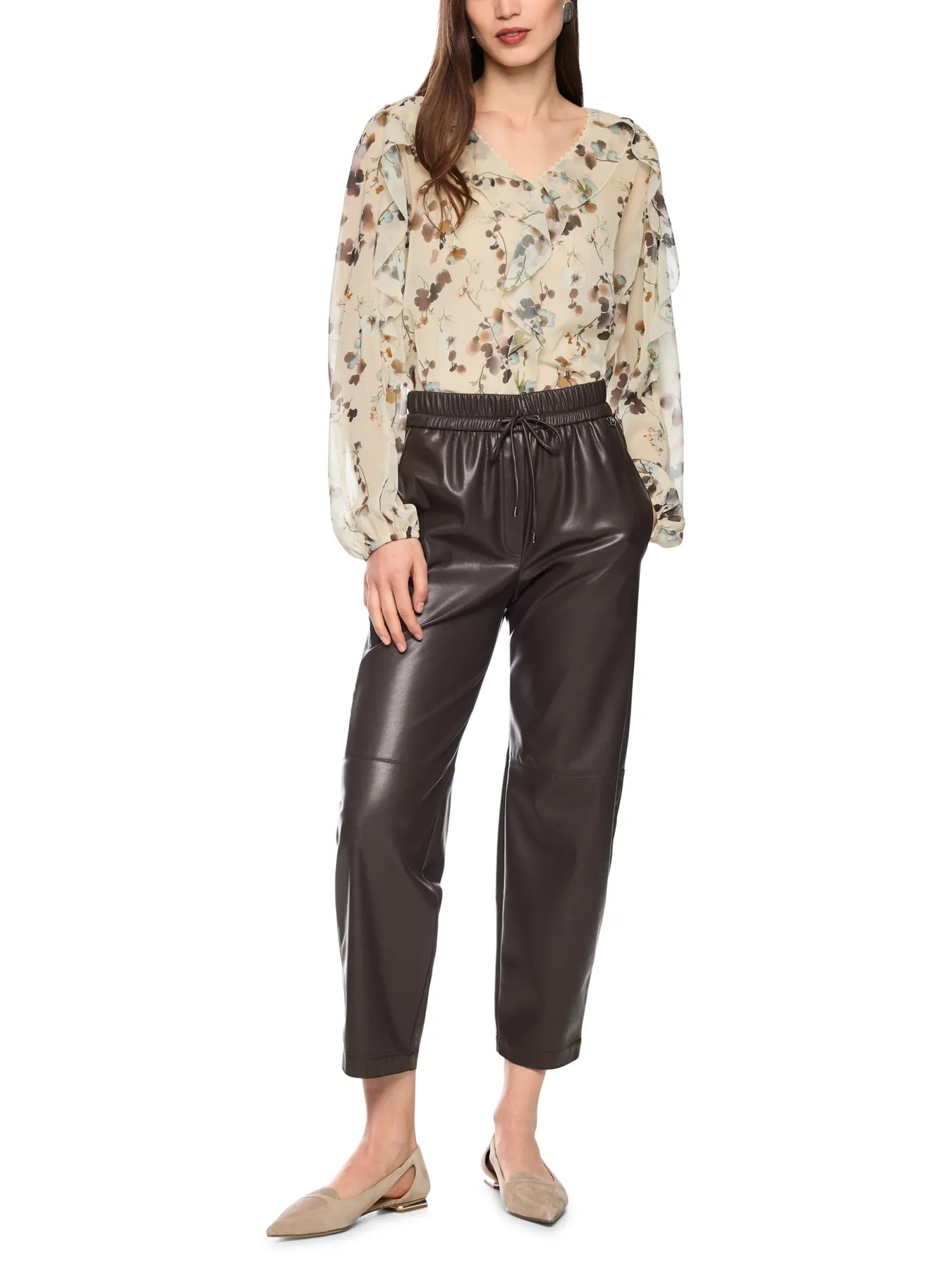 MARC CAIN
BP 81.35 J20 Schlupfhose RANCHI Lederoptik after dark