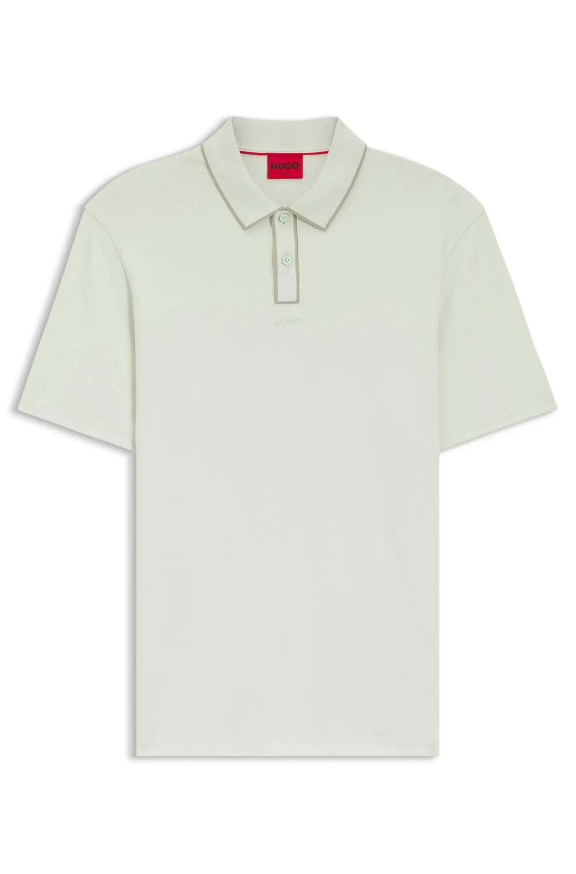 HUGO 50553045 Dalumo Herren Polo-Shirt Light Green