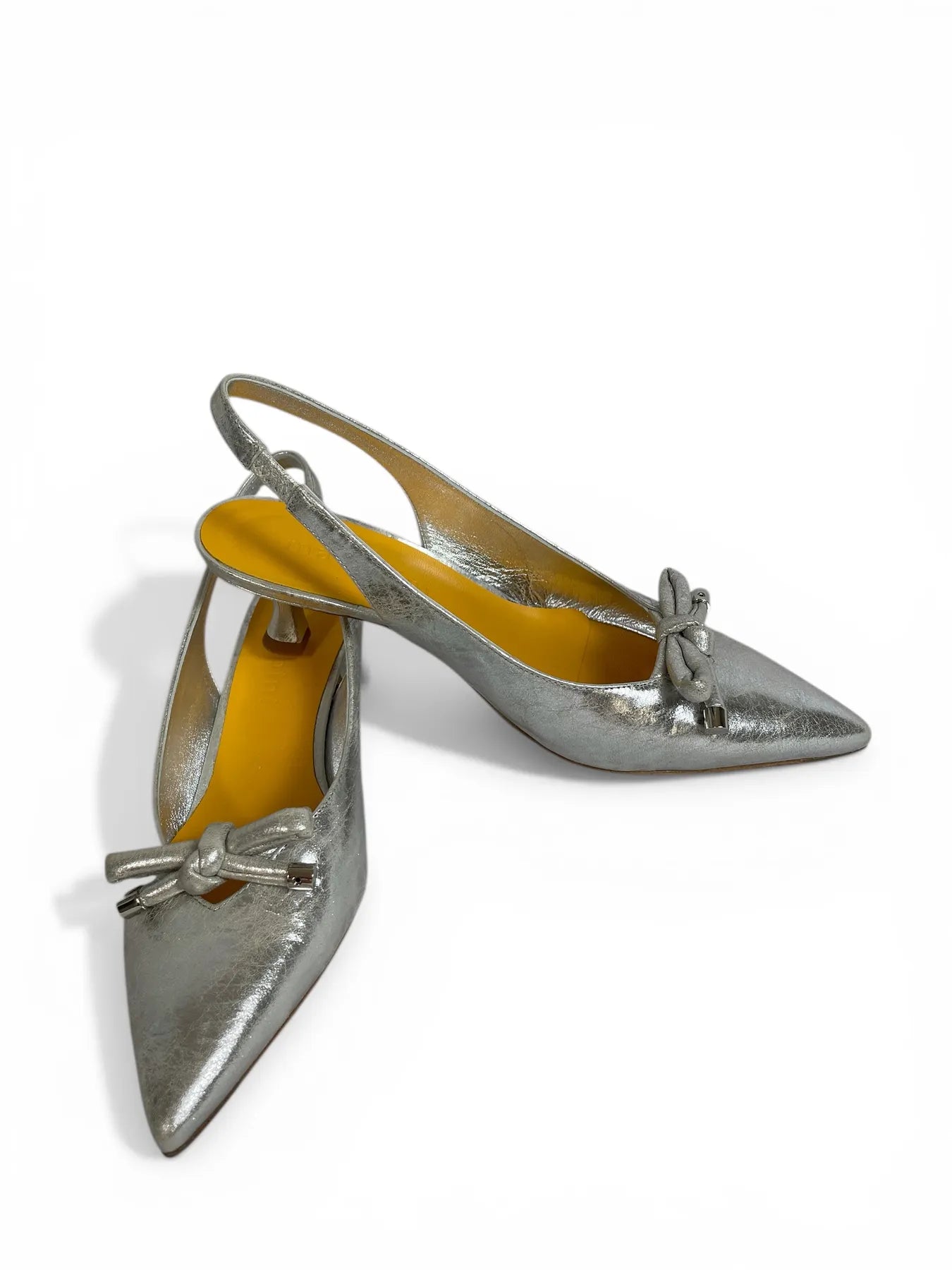 Mara Bini Z539 VINTAGE SLINGPUMPS SILBER