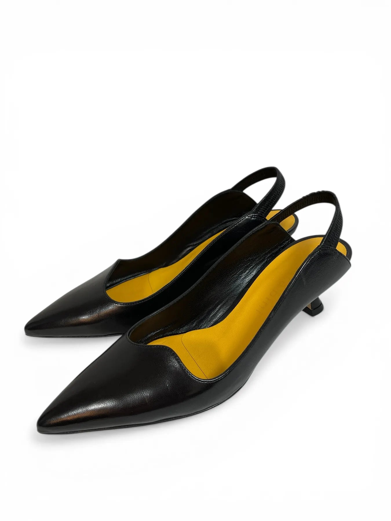 Mara Bini S158 SETA SLINGPUMPS BLACK