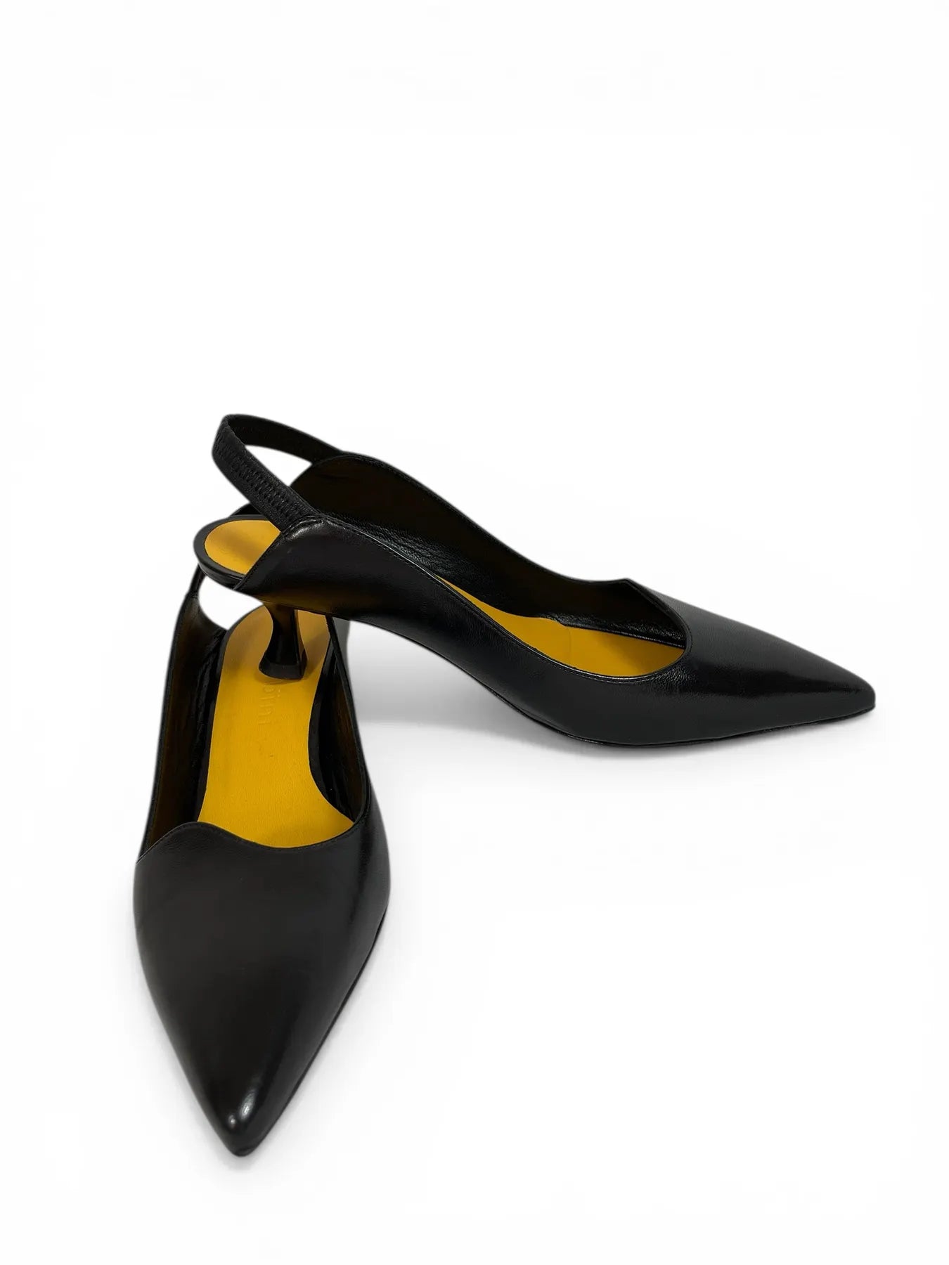 Mara Bini S158 SETA SLINGPUMPS BLACK