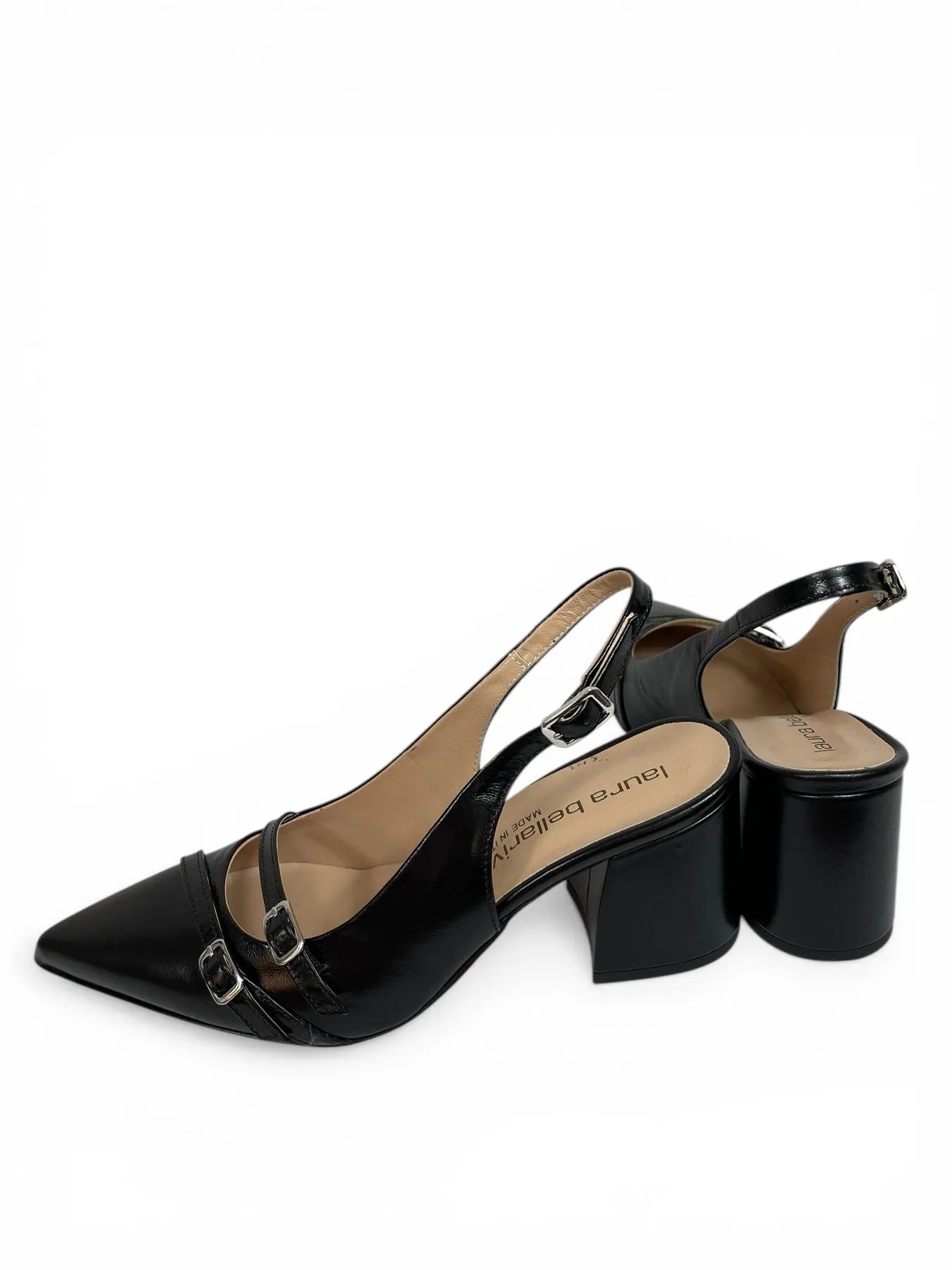 Laura Bellariva 2102 HARRODS SLINGPUMPS NERO