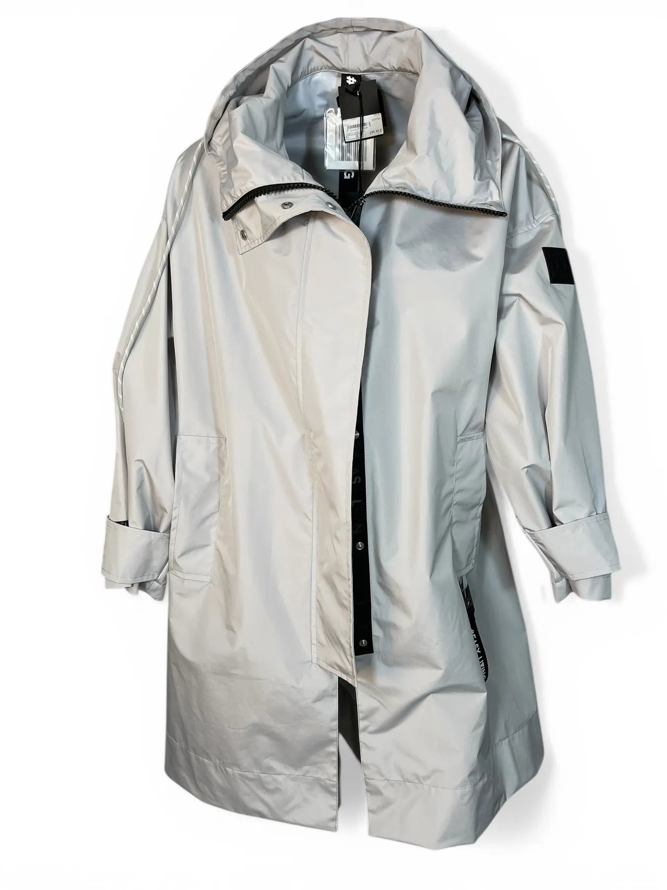 MONTEREGGI 67810 716TECH PARKA JACKE REGENJACKE SILBER