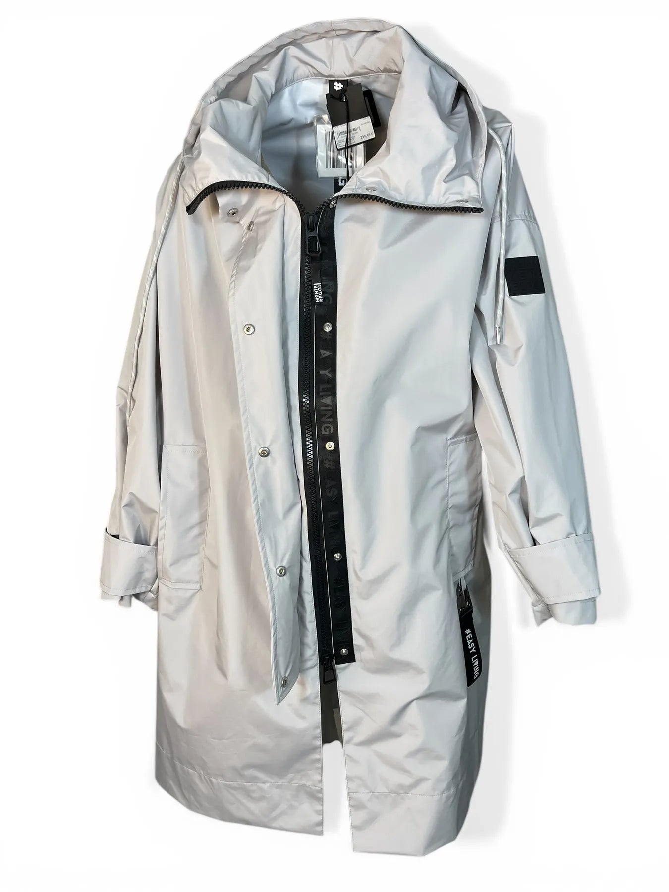 MONTEREGGI 67810 716TECH PARKA JACKE REGENJACKE SILBER