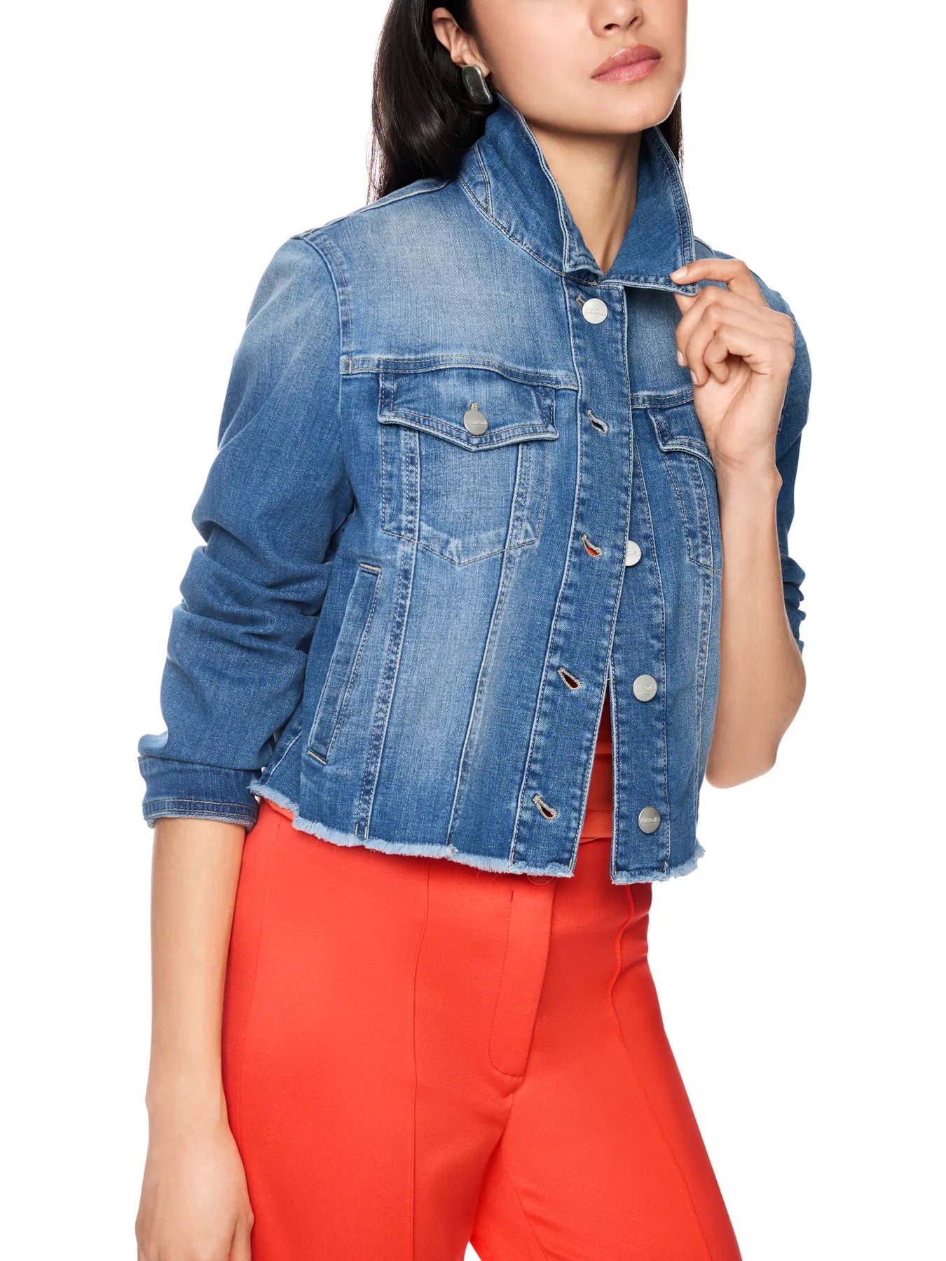 MARC CAIN
AA 31.03 D22 Kurze Jeansjacke Stretch blue denim