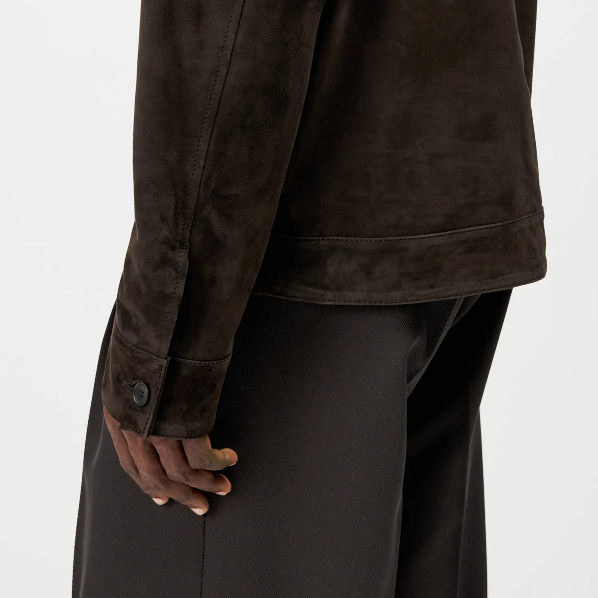 DRYKORN 180130 RIKKA_2 10 Leder Jacke schoko braun 1116