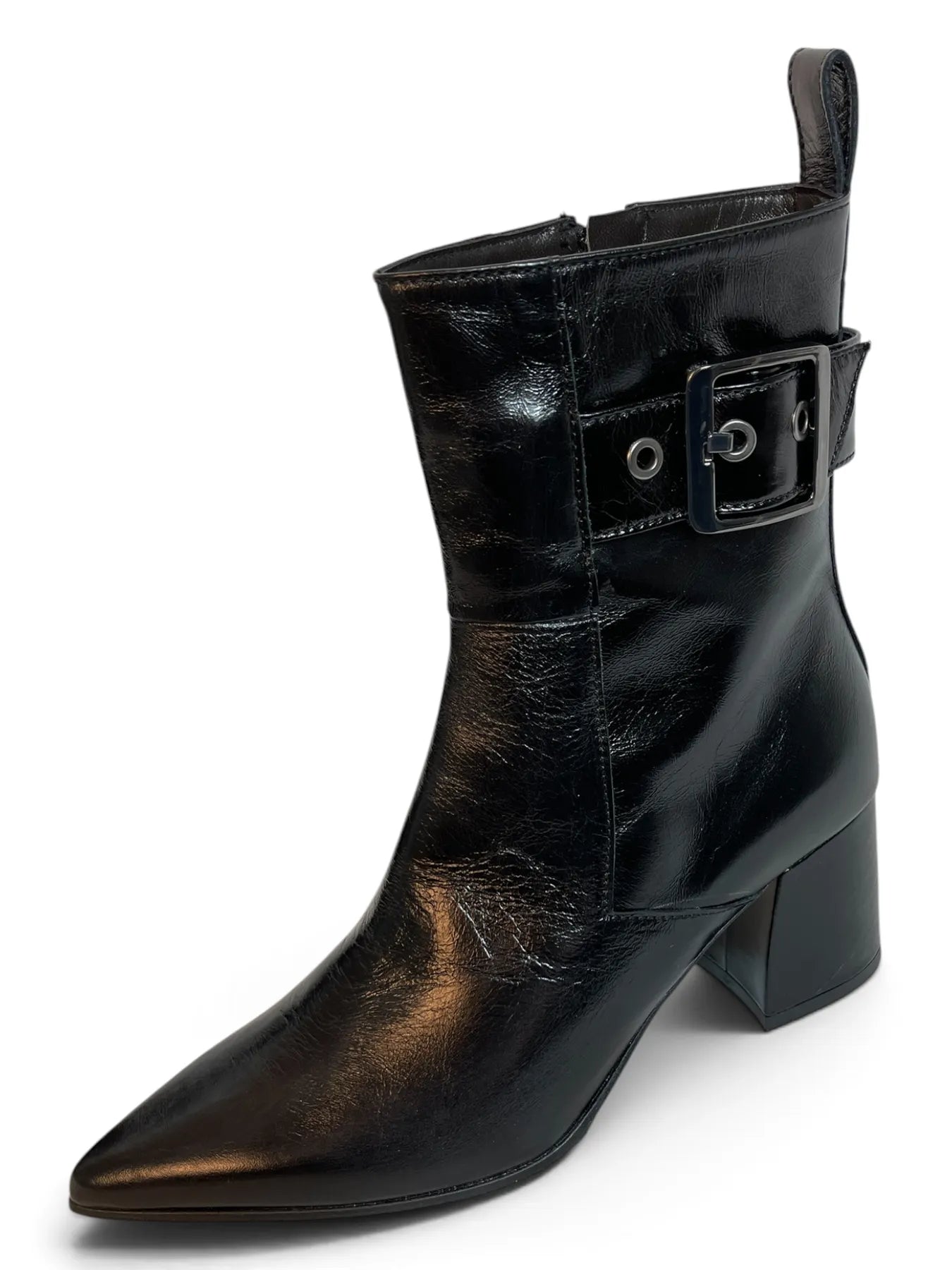 Laura Bellariva 3264 CRETA Spitz Stiefelette Nero