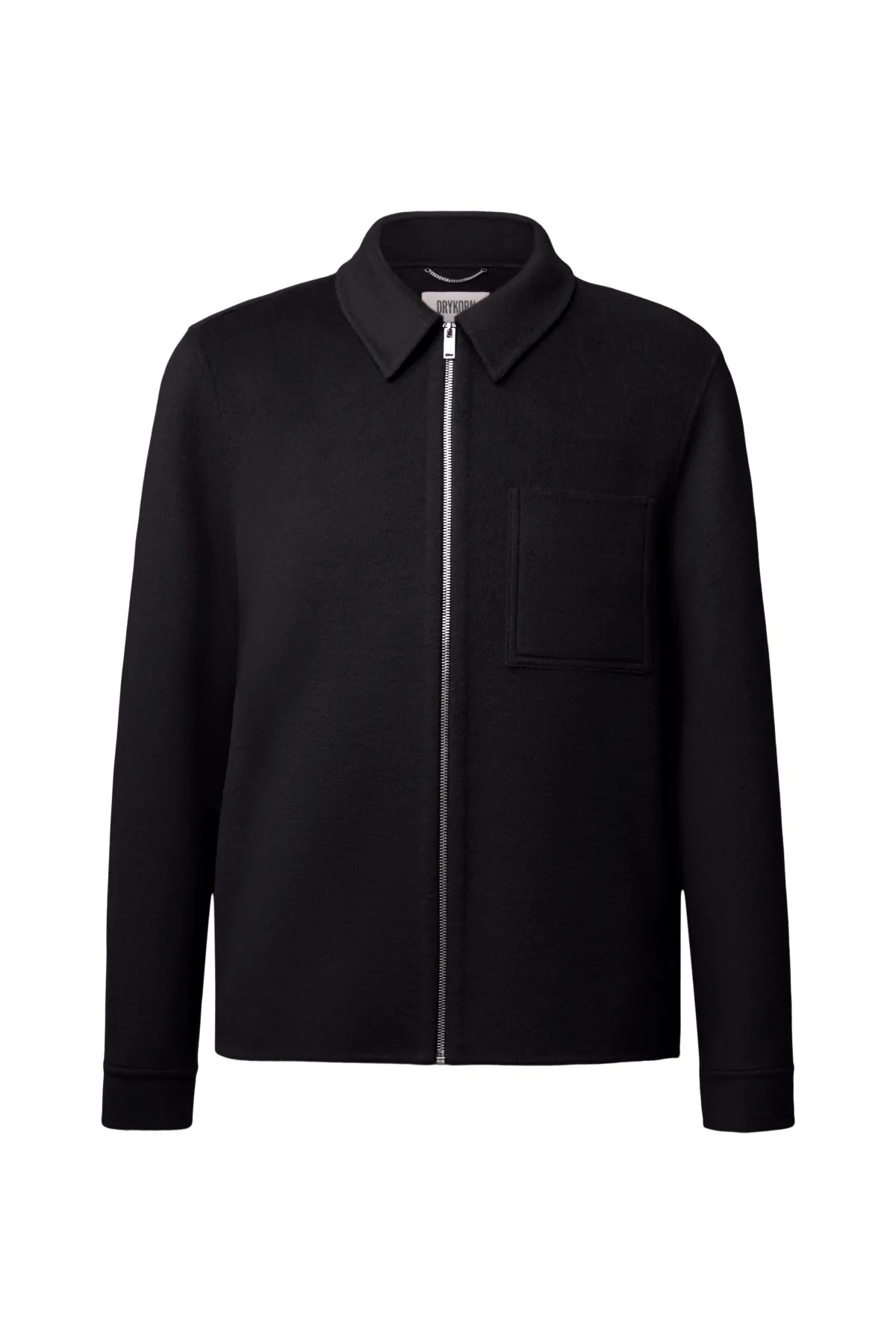 DRYKORN 120231 JERSON Wolljacke Schwarz 1000